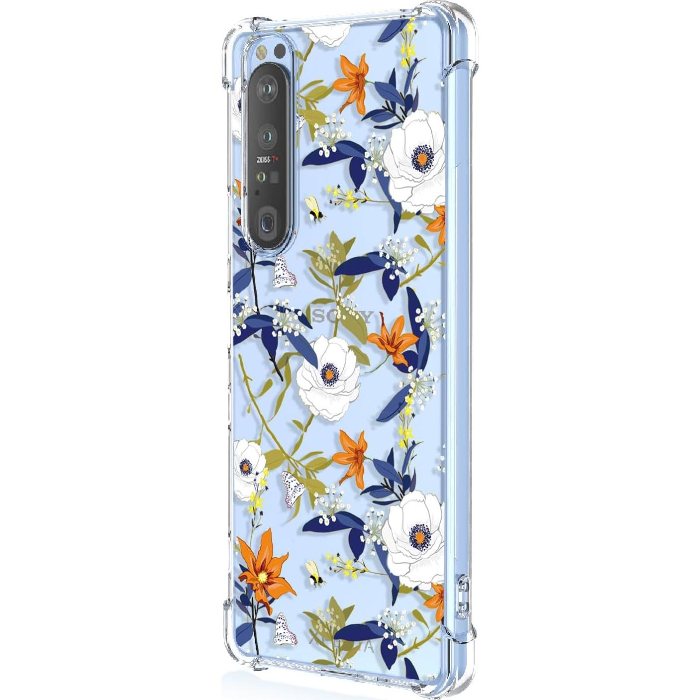 Funda TPU Sony Xperia 1 III Floral Colorido Antigolpes