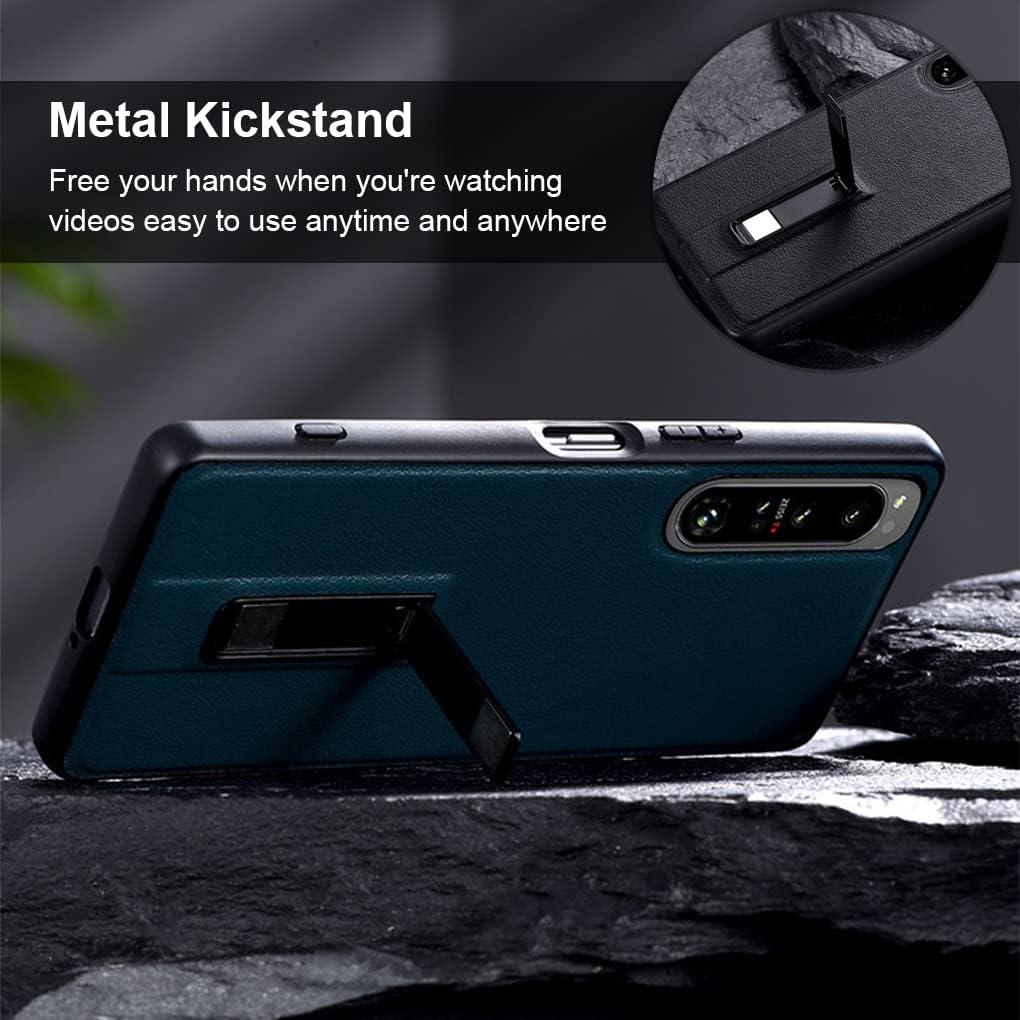 Funda Protectora QUIETIP para Sony Xperia 1 IV Verde con Soporte