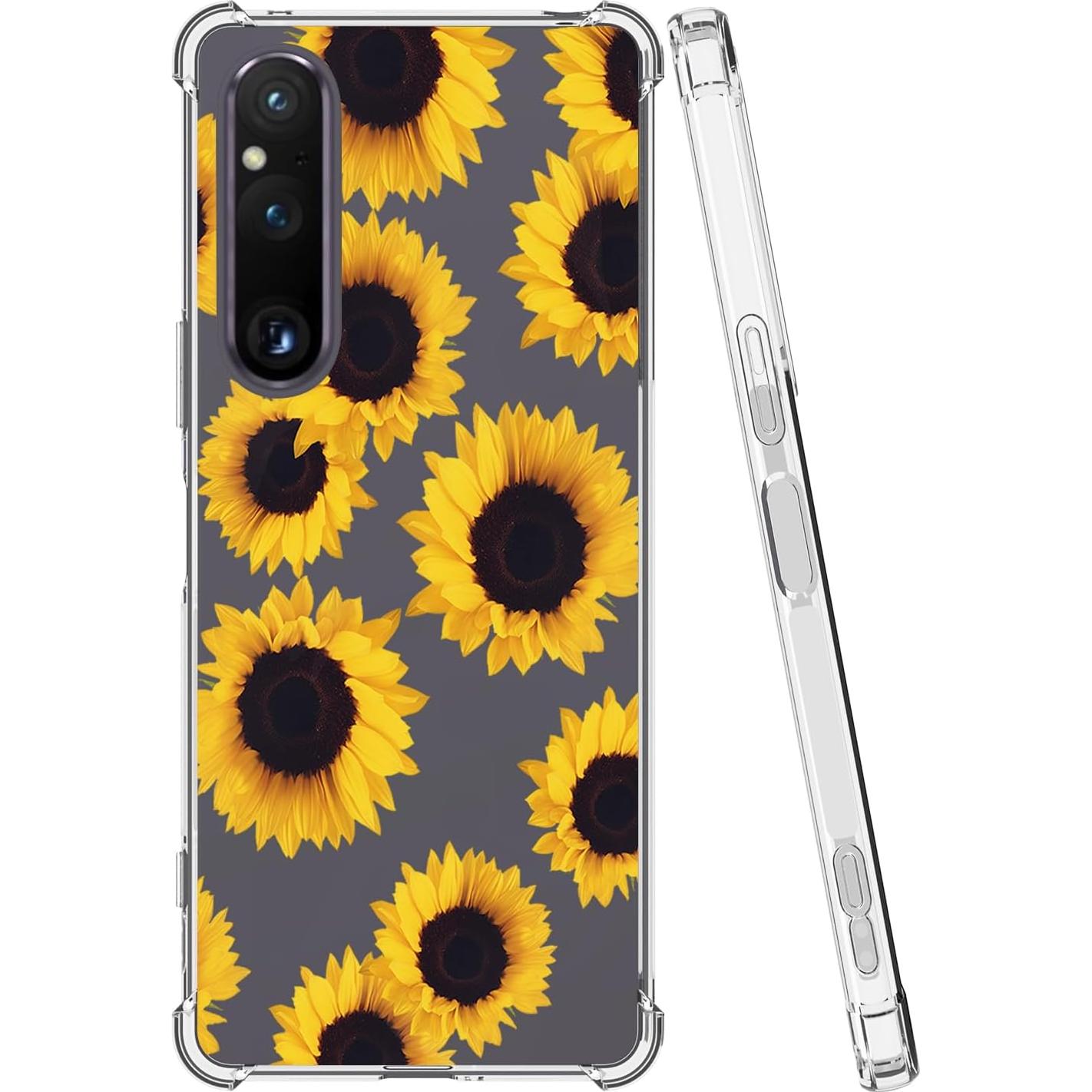 Funda Sony Xperia 1 VI Girasol TPU Flexible 6.5" Transparente