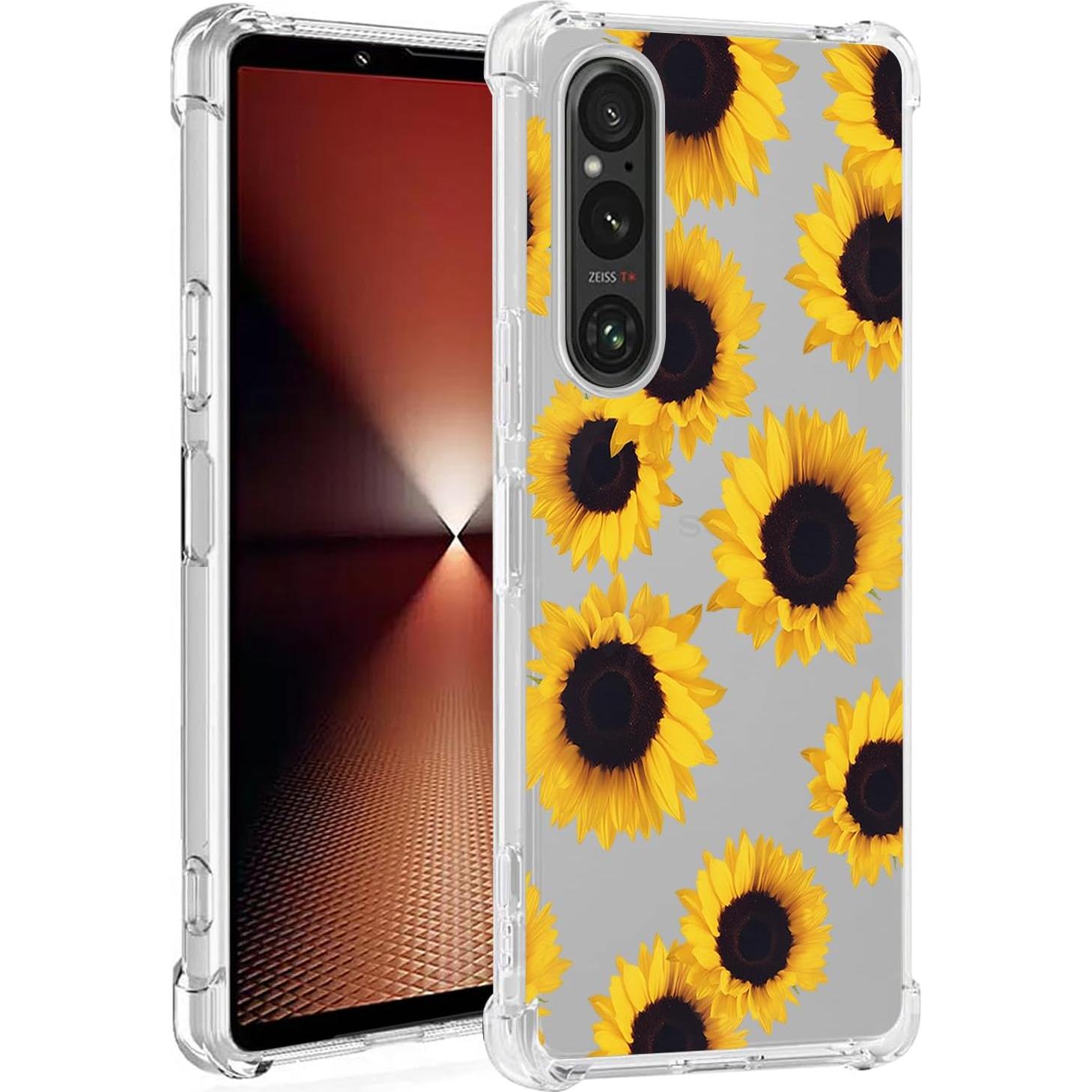 Funda Sony Xperia 1 VI Girasol TPU Flexible 6.5" Transparente