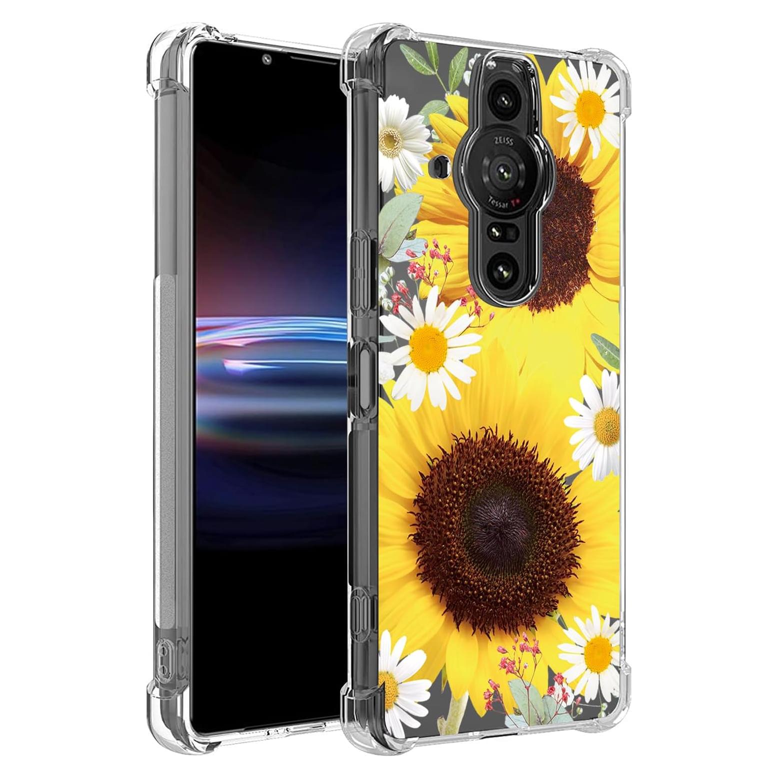 Funda TPU Sony Xperia Pro-I 5G 6.5" Girasol Ultra Clara