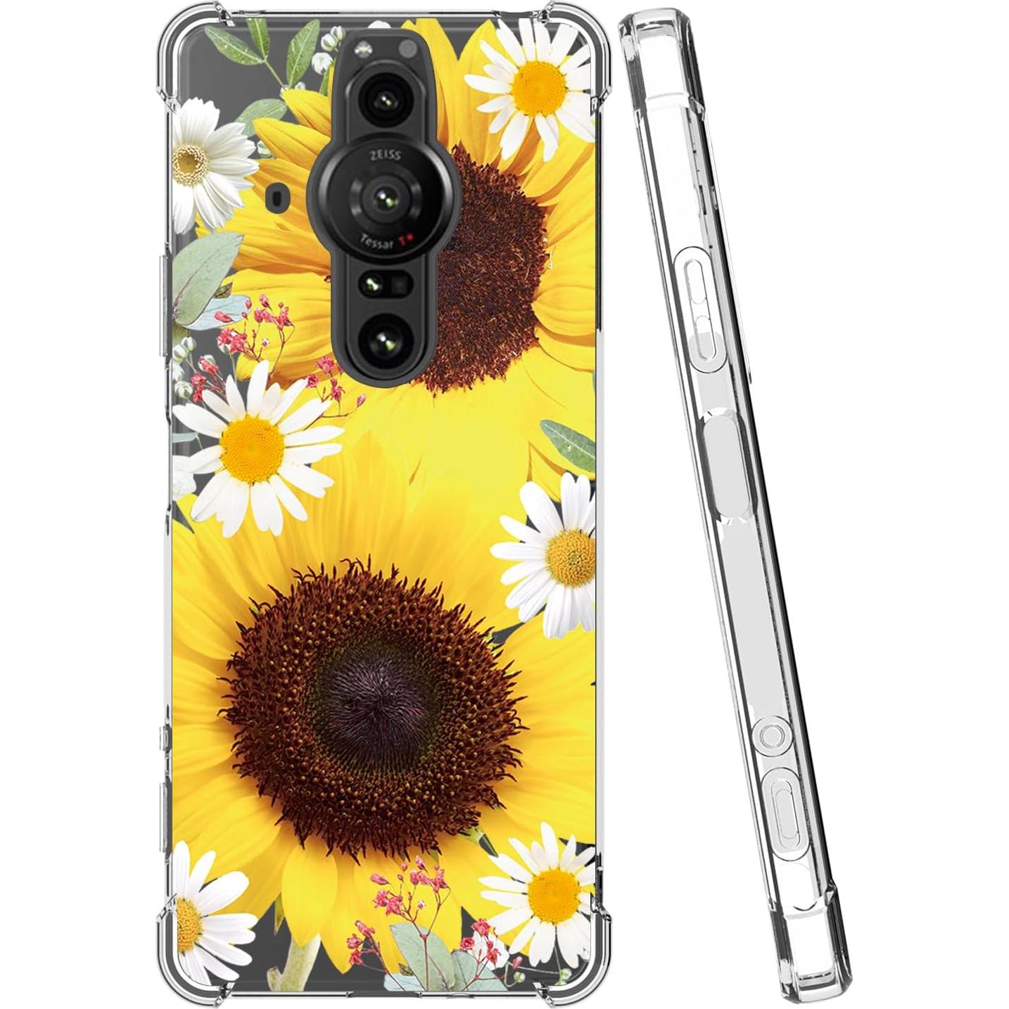 Funda TPU Sony Xperia Pro-I 5G 6.5" Girasol Ultra Clara