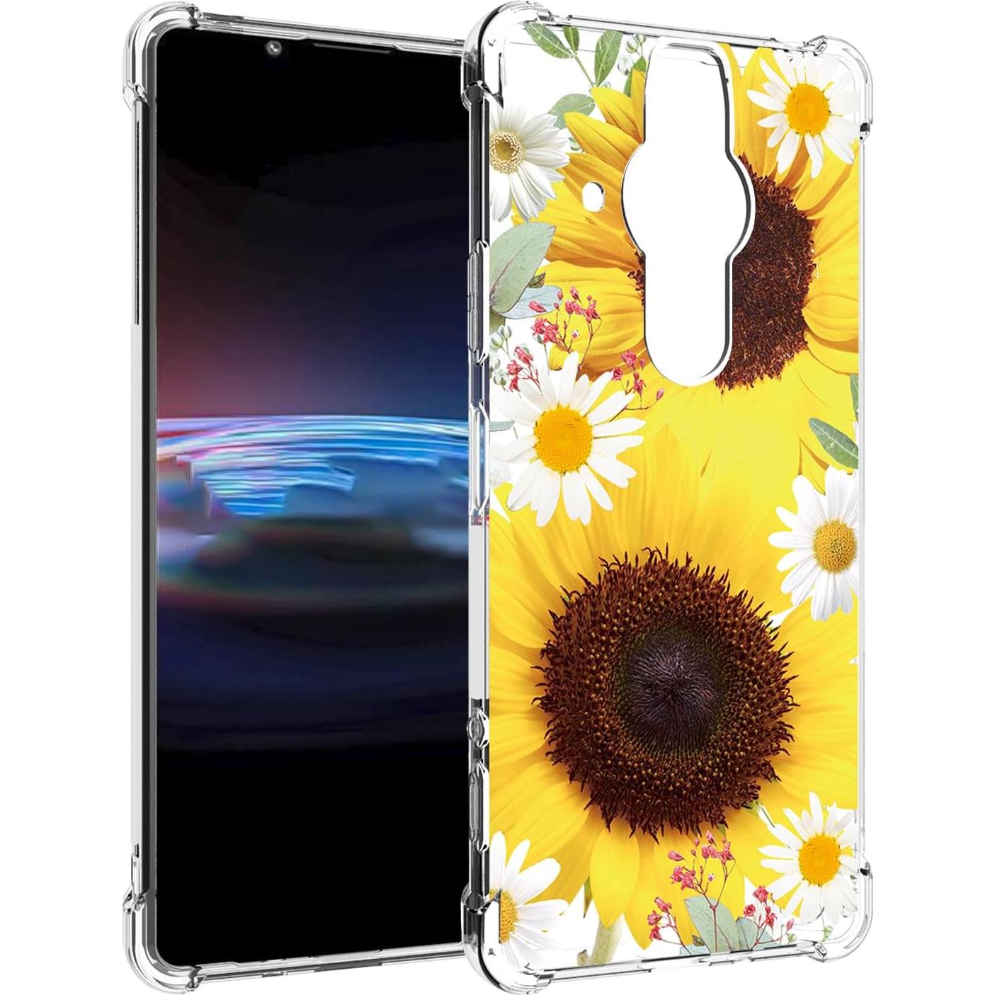 Funda TPU Sony Xperia Pro-I 5G 6.5" Girasol Ultra Clara