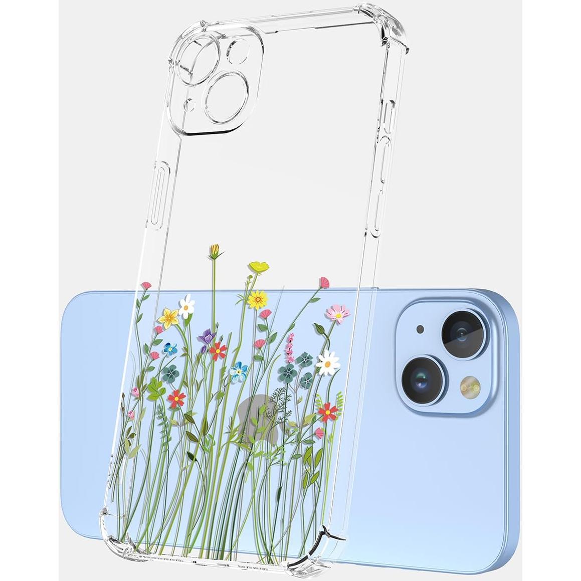 Funda transparente para Sony Xperia 10 II - Diseño de flores