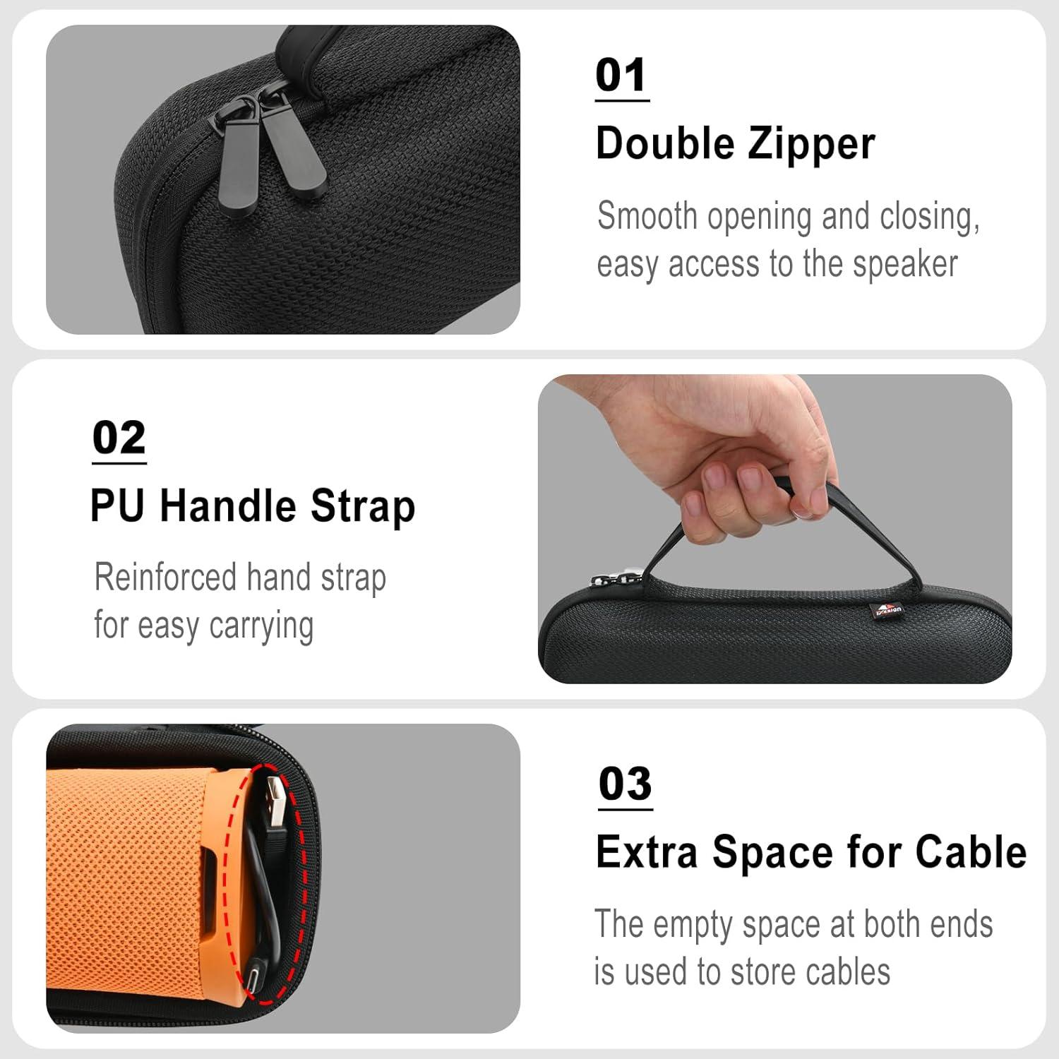 Funda Dura TXEsign para Altavoz Sony ULT Field 1 - EVA Negra