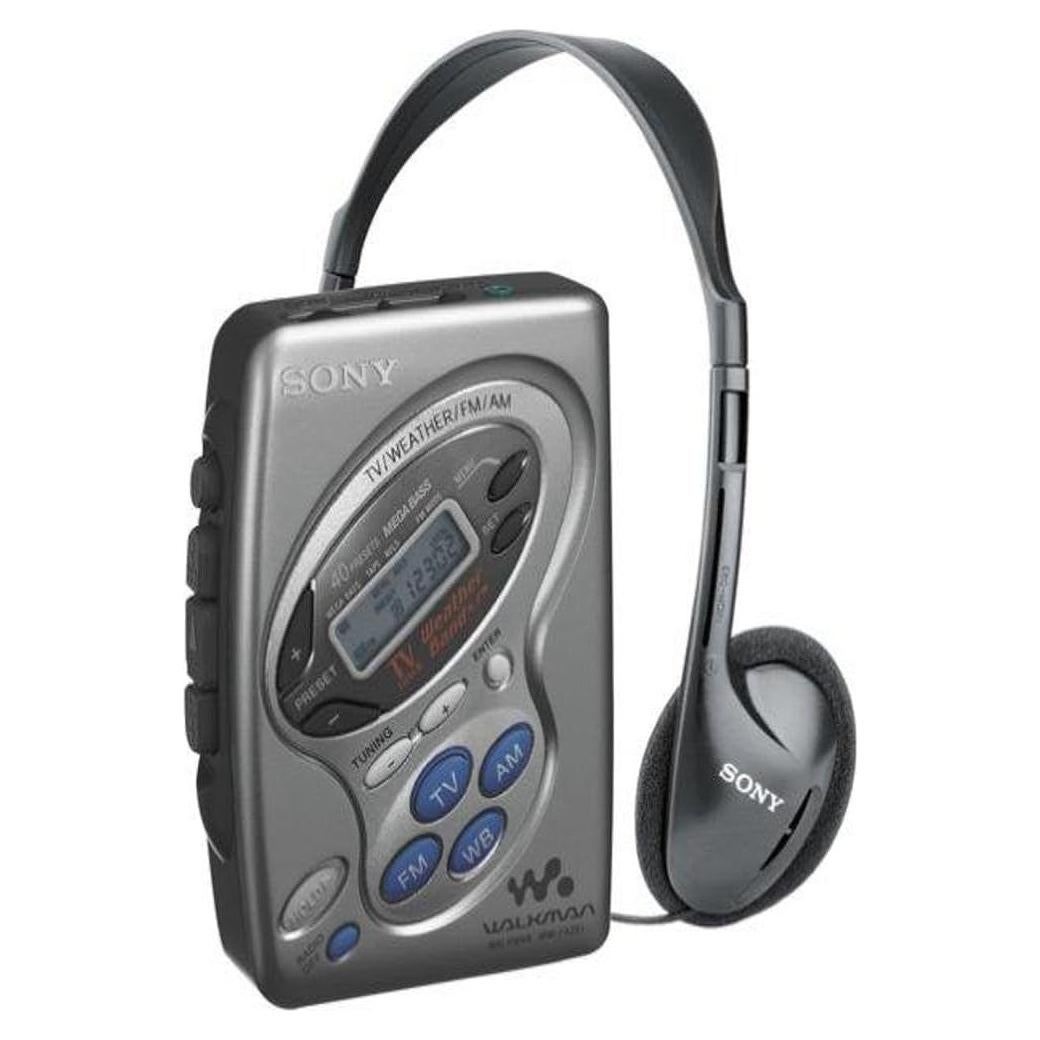 Walkman de Cassette Sony WM-FX281 con Sintonizador Digital