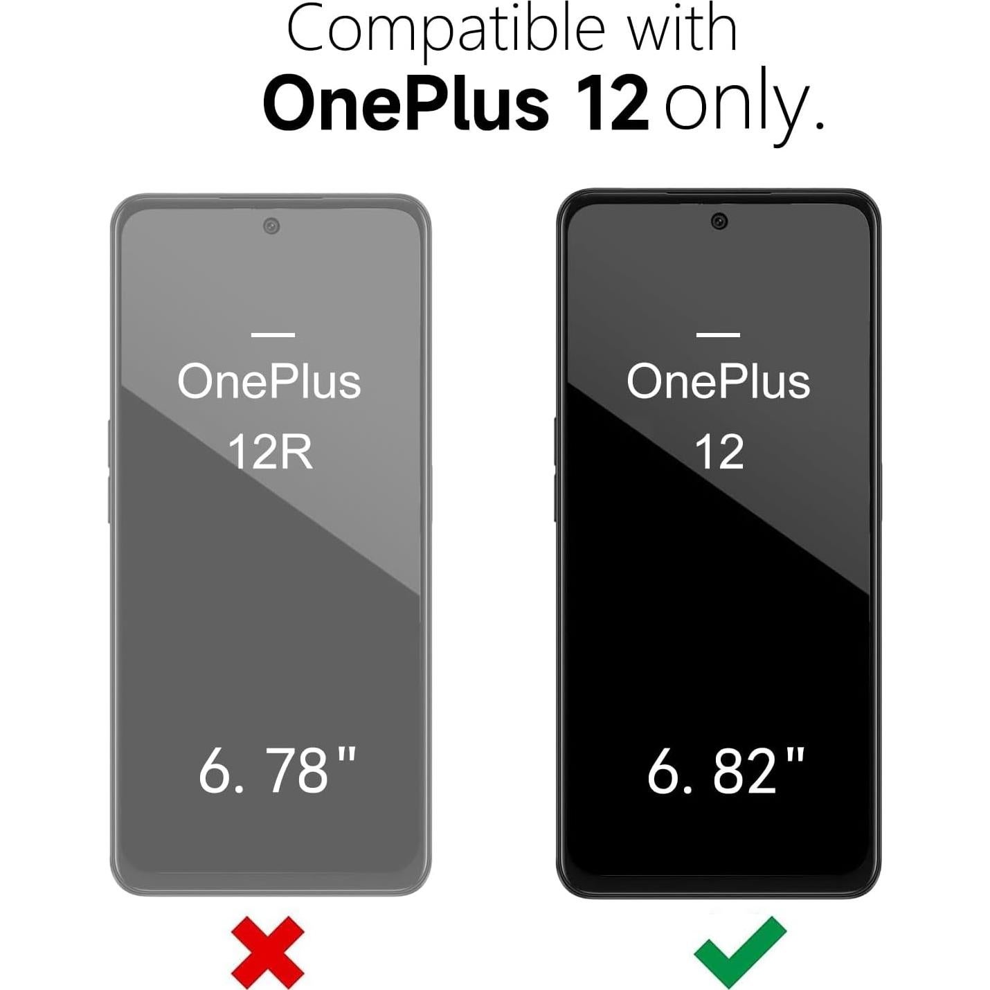 Funda de Teléfono Oakxco para Oneplus 12 Silicona Rosa Fucsia