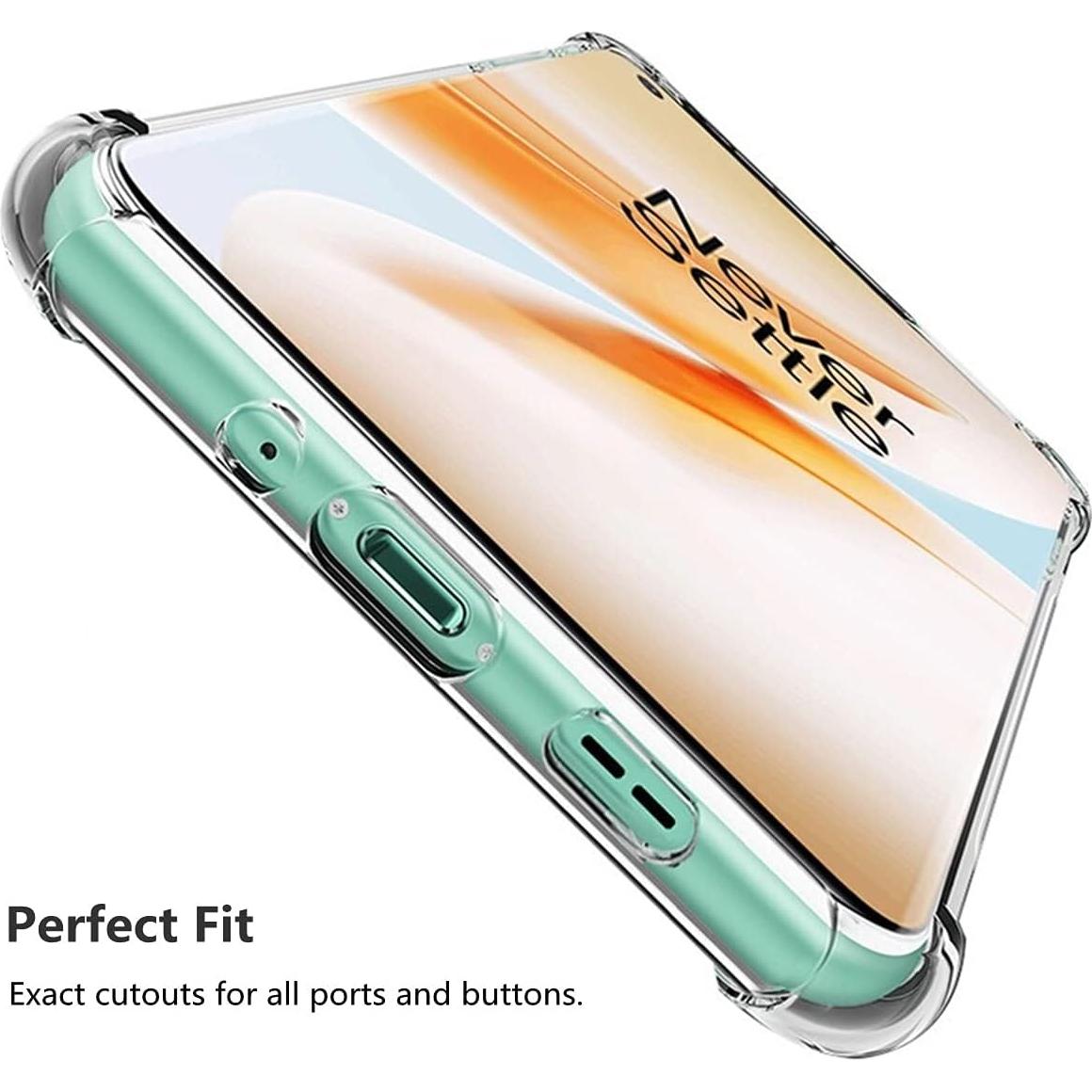 Funda Transparente iCoverCase para OnePlus 8 - Shockproof
