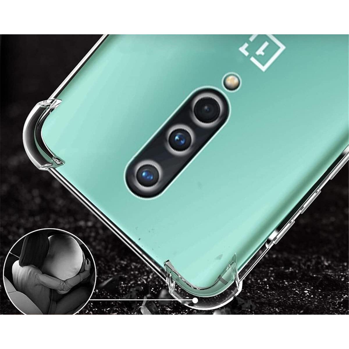 Funda Transparente iCoverCase para OnePlus 8 - Shockproof