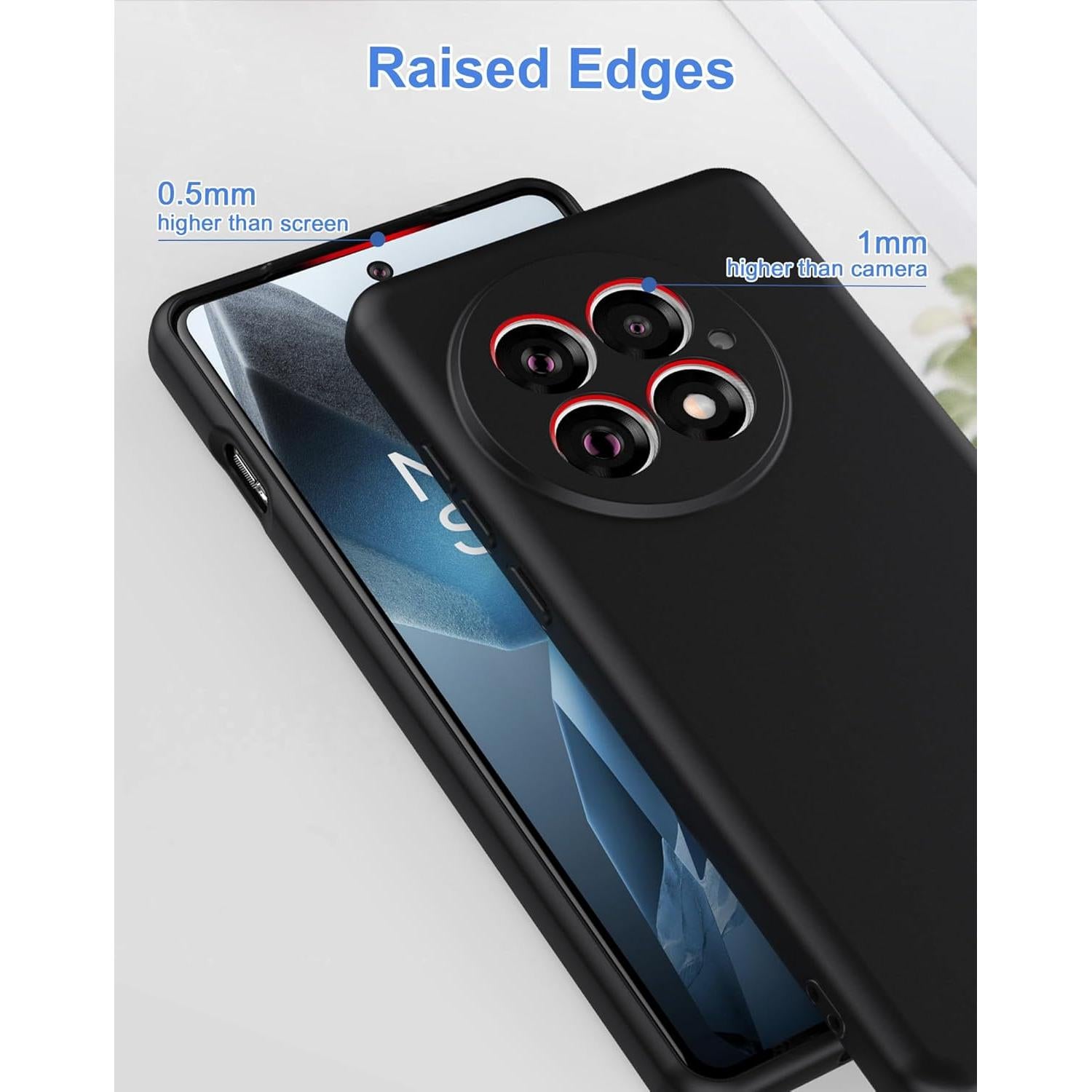 Funda de Silicona Foluu para OnePlus 13 5G - Protección Anticaídas