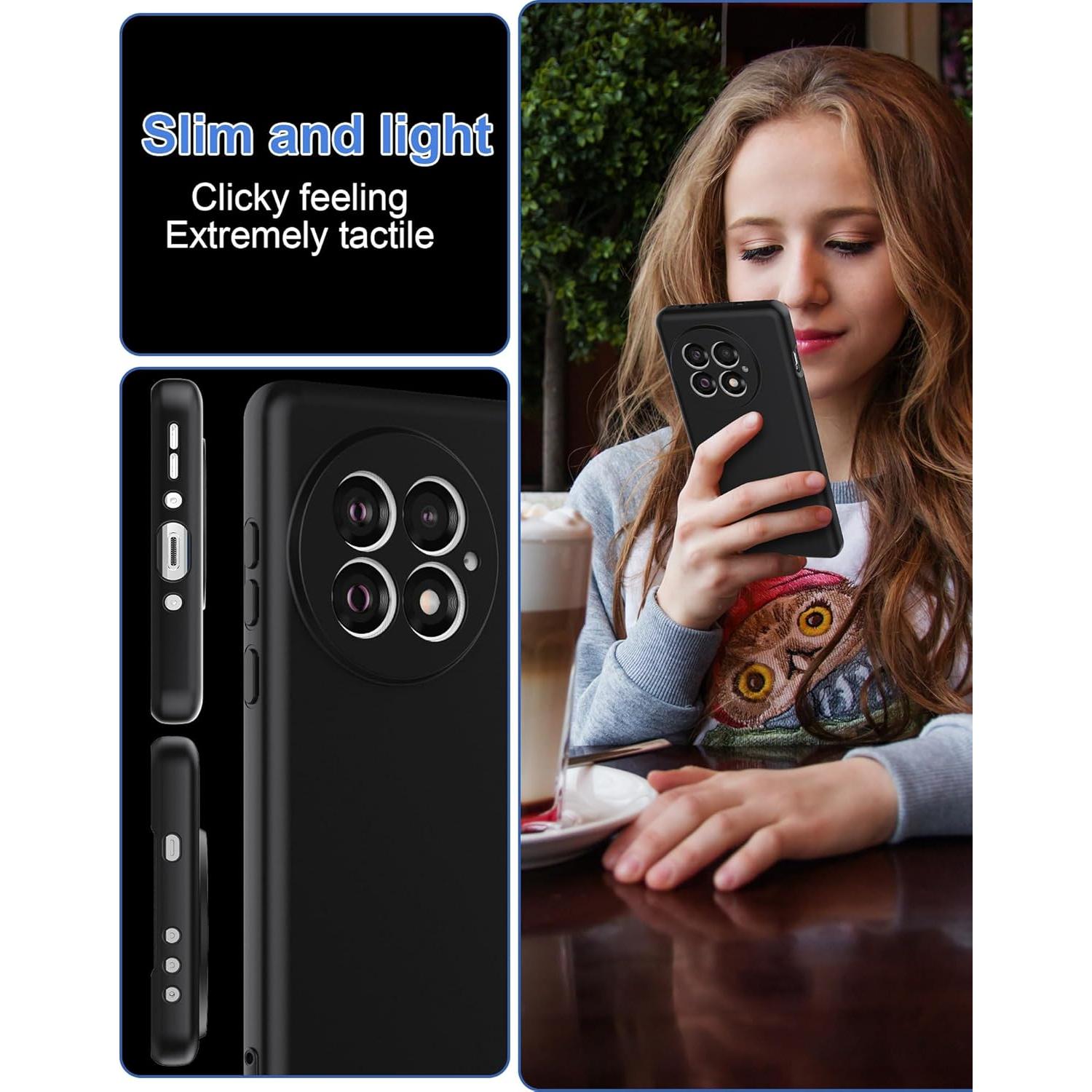 Funda de Silicona Foluu para OnePlus 13 5G - Protección Anticaídas