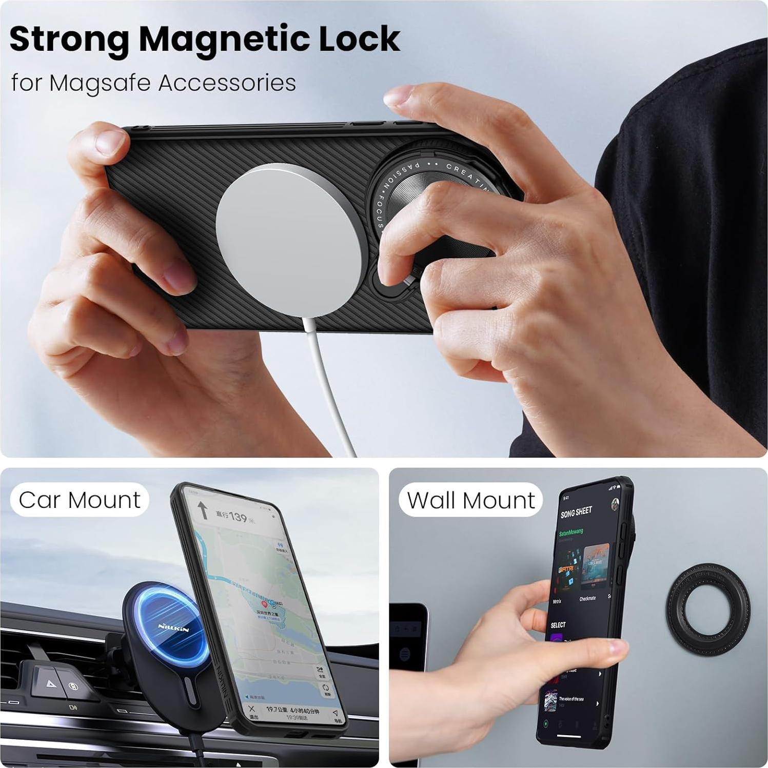 Funda Magnética Nillkin para OnePlus 13 - Soporte y Protección