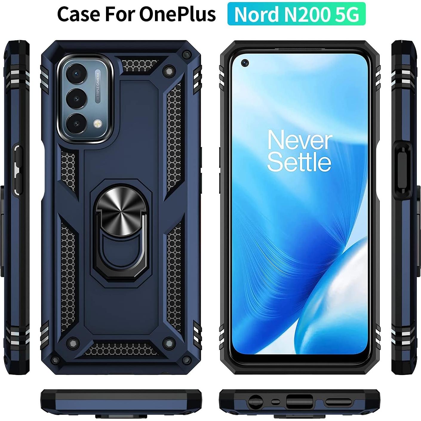 Funda Grado Militar para OnePlus Nord N200 5G con Soporte