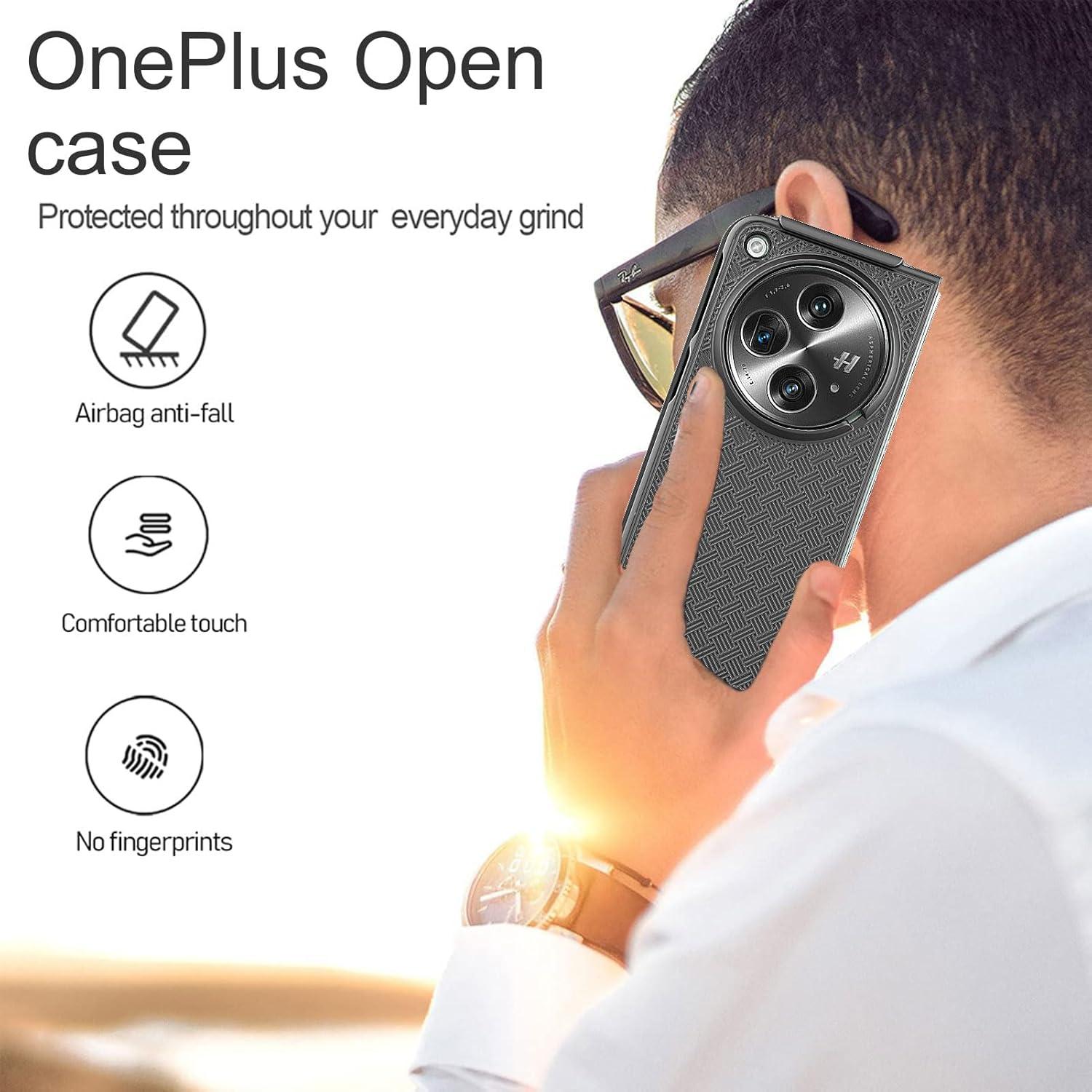 Funda Ailiber para OnePlus Open con Clip de Cintura y Protector