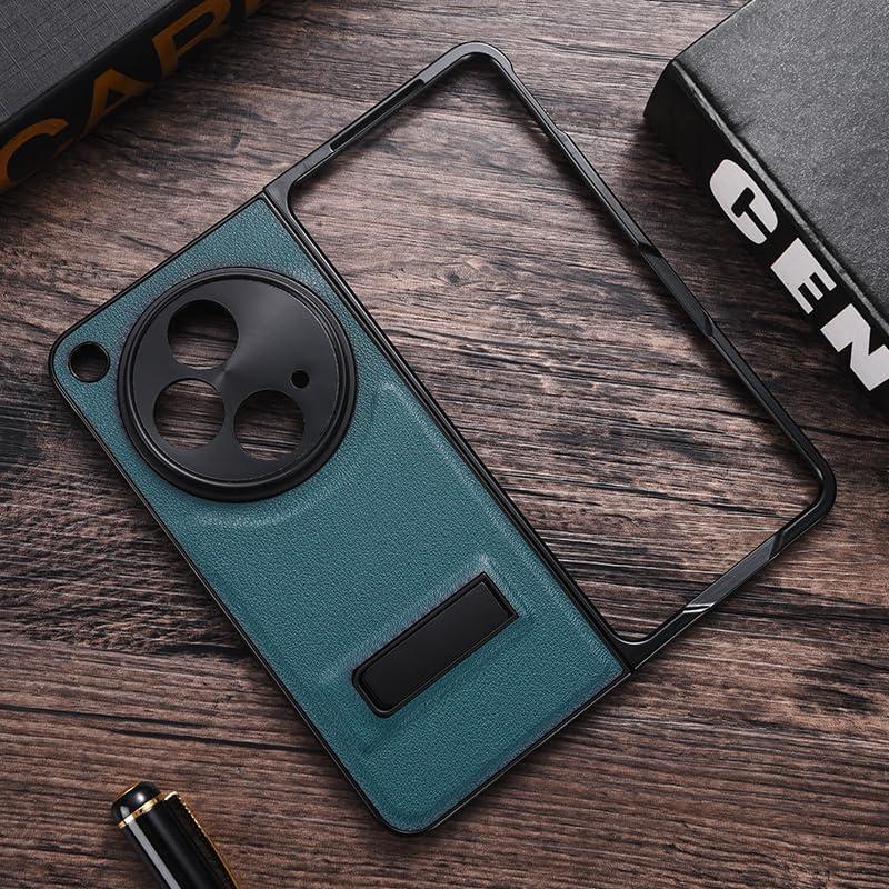 Funda Bumper MingWei para OnePlus 7 Open - Cuero Vegano Negro
