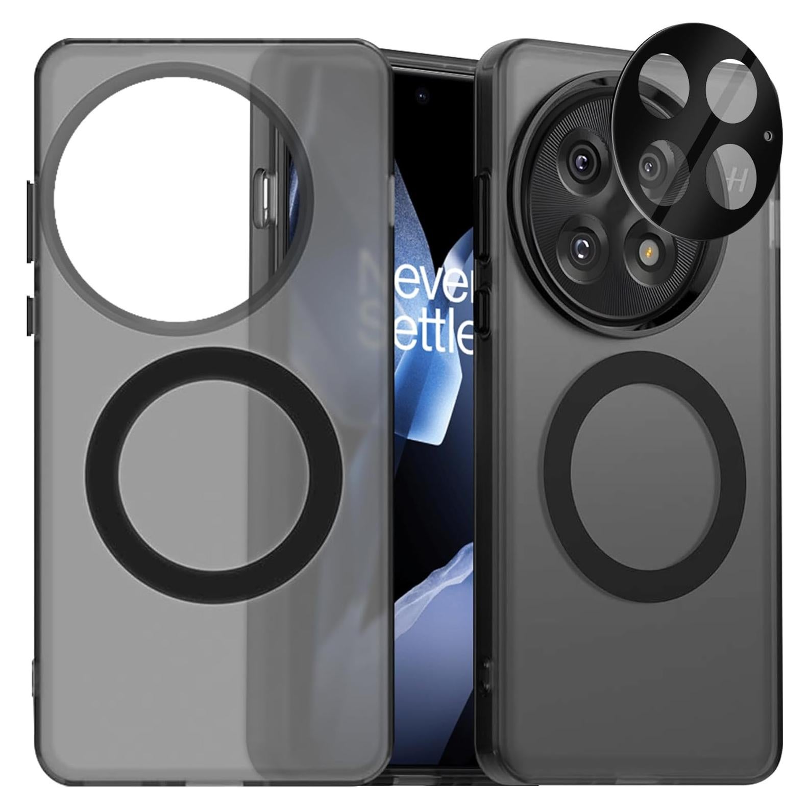 Funda Magnética Orzero para OnePlus 13 con Protector de Lente