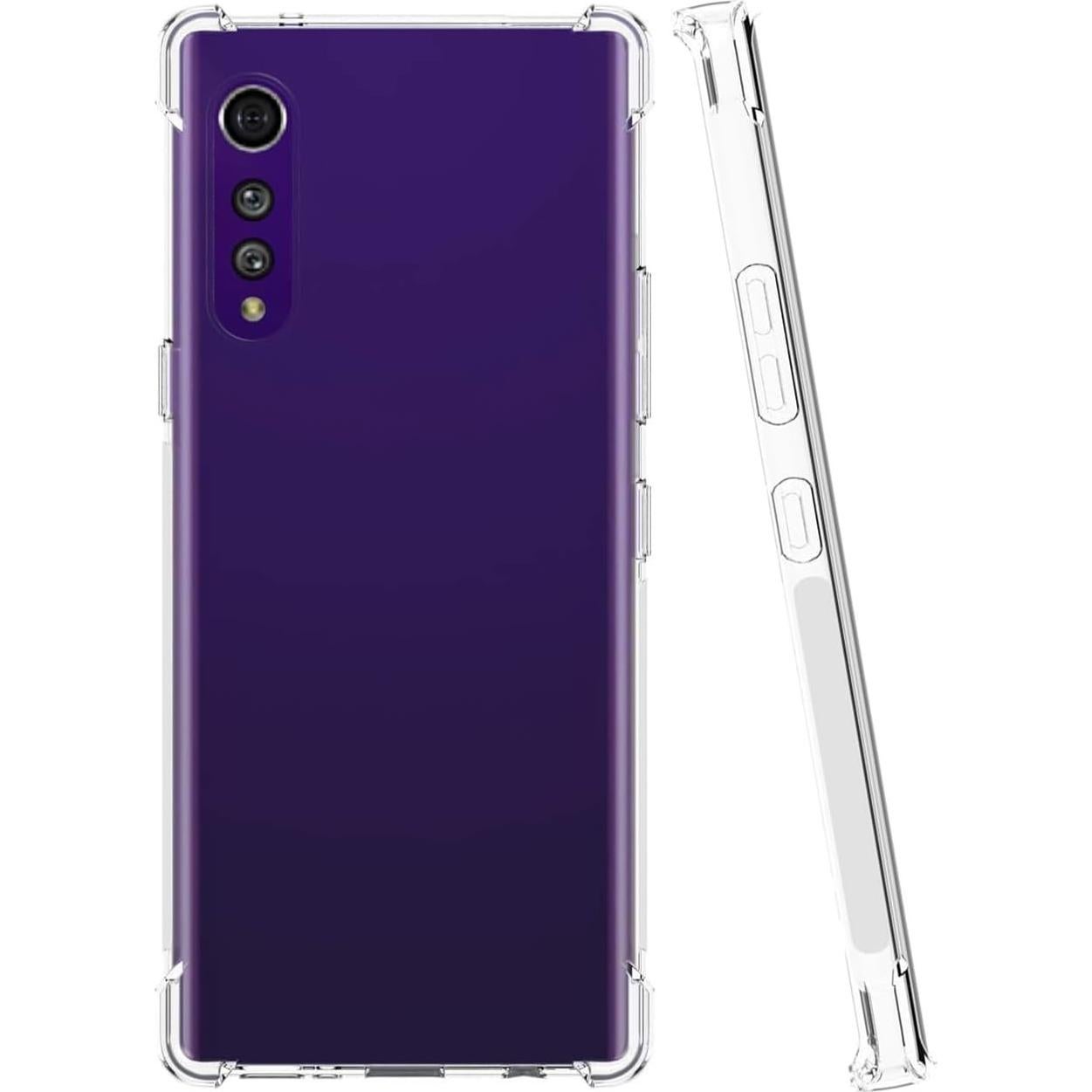 Funda TPU Transparente para LG Velvet 5G - Wanyuexes
