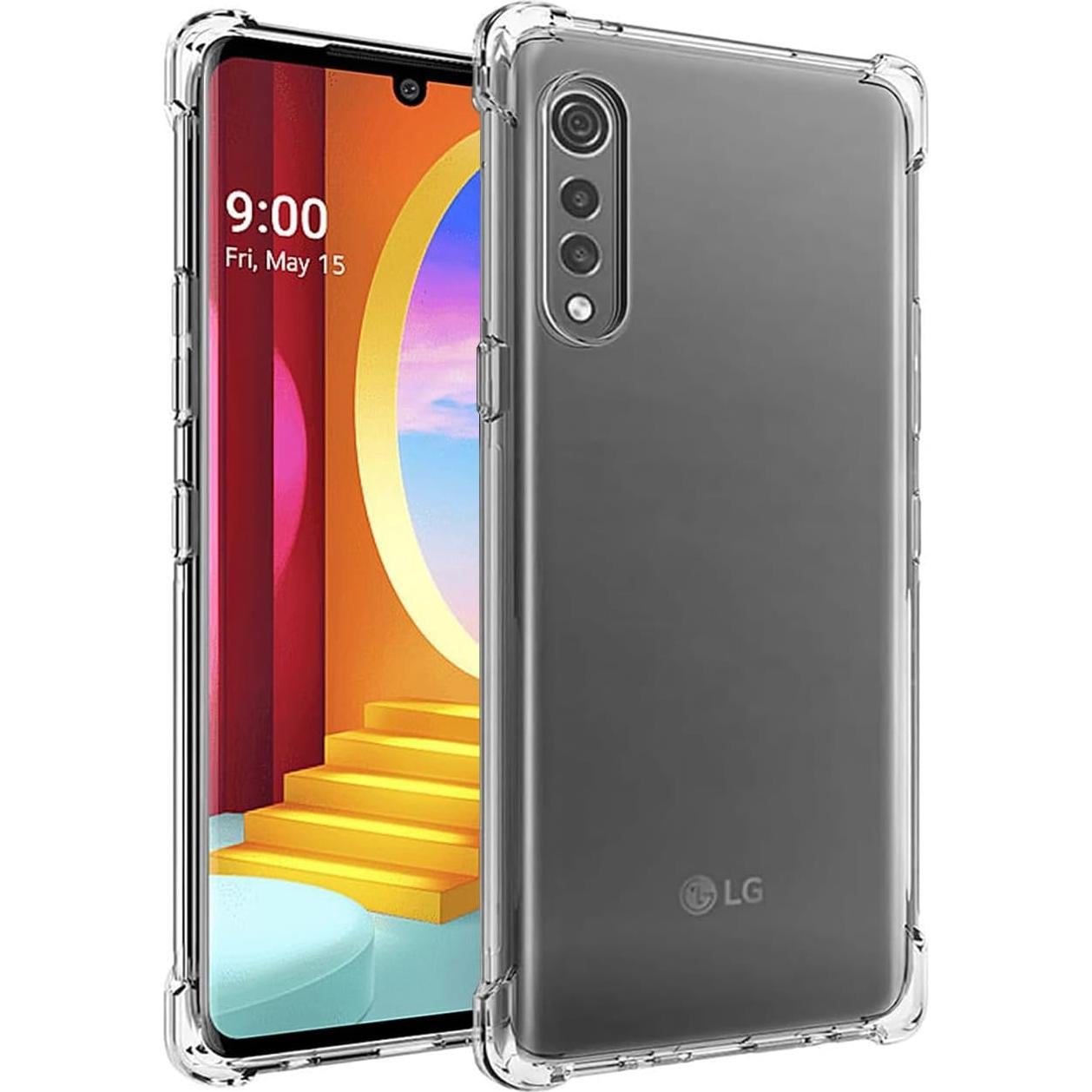 Funda TPU Transparente para LG Velvet 5G - Wanyuexes