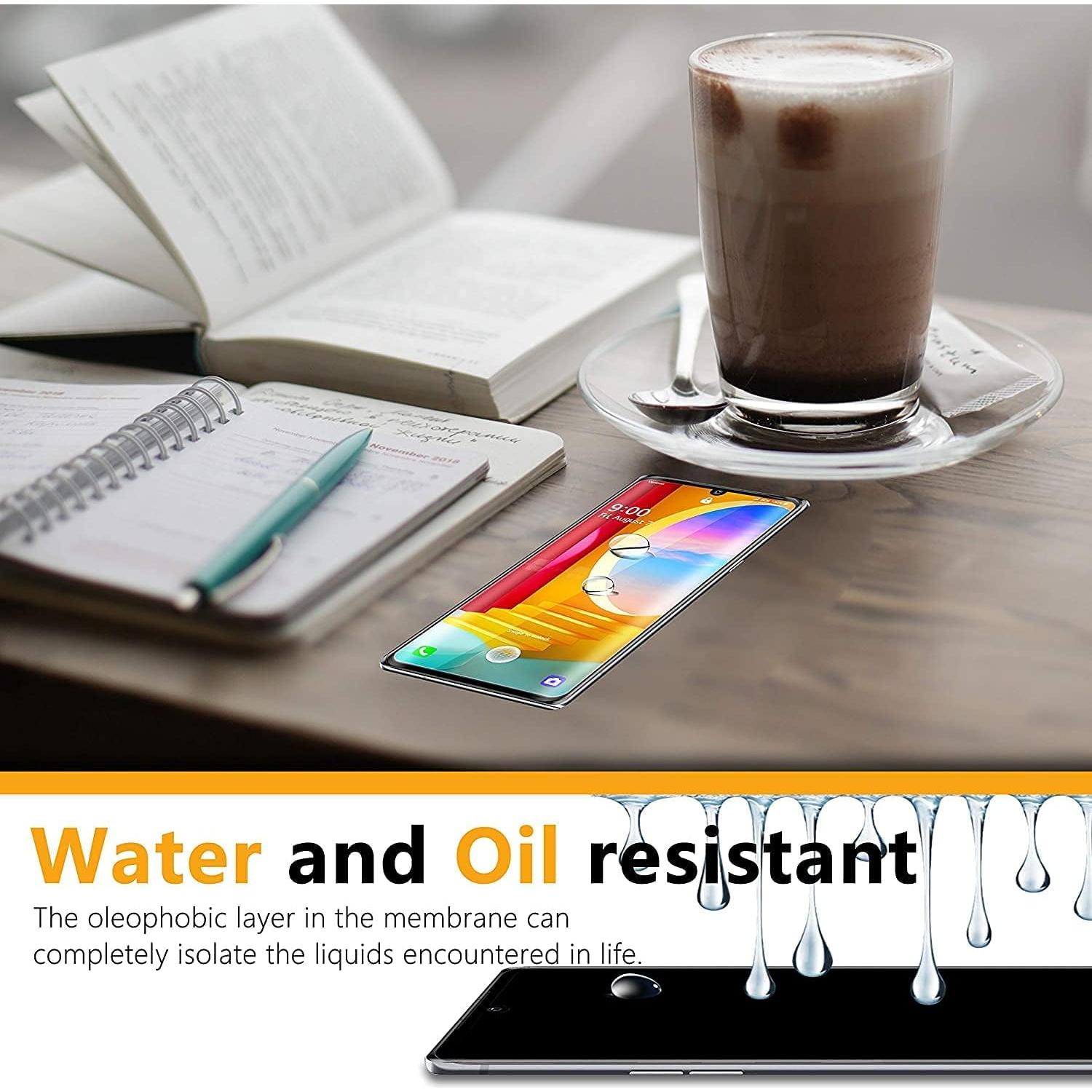 Protector de Pantalla Vidrio Templado LG Velvet 2 Piezas 9H