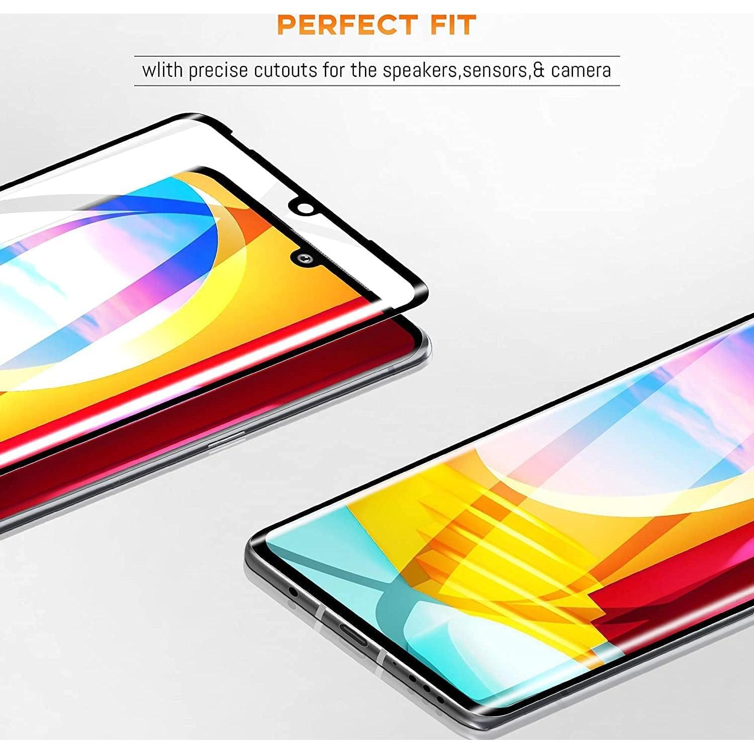 Protector de Pantalla Vidrio Templado LG Velvet 2 Piezas 9H