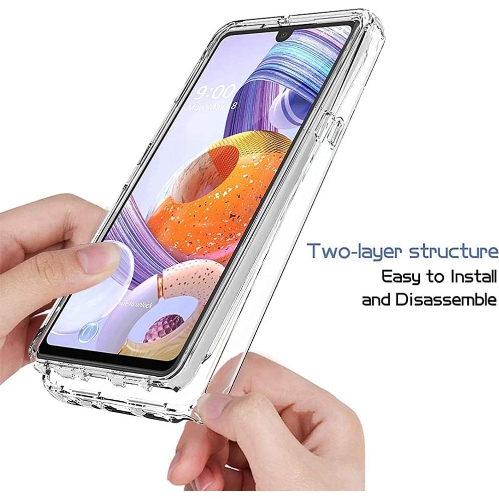 Funda Transparente para LG Stylo 6 - Tothedu, Resistente a Golpes