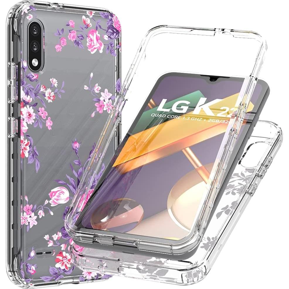 Funda Protectora Floral para LG K22/K32 - TPU Flexible