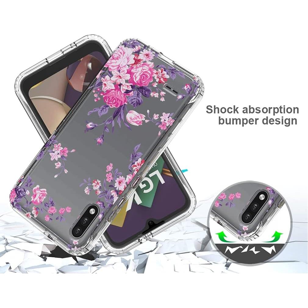 Funda Protectora Floral para LG K22/K32 - TPU Flexible
