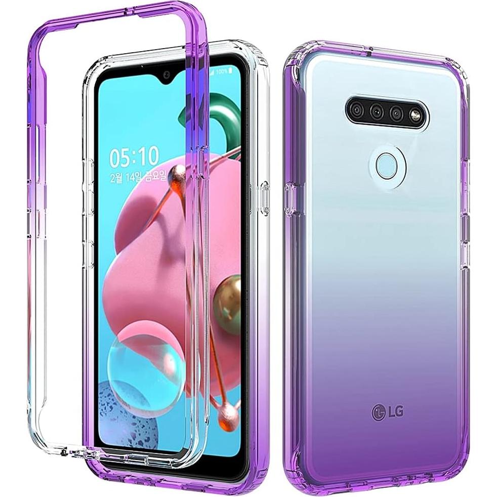 Funda Bumper Transparente LG K51/Q51 - Protección a Prueba de Golpes
