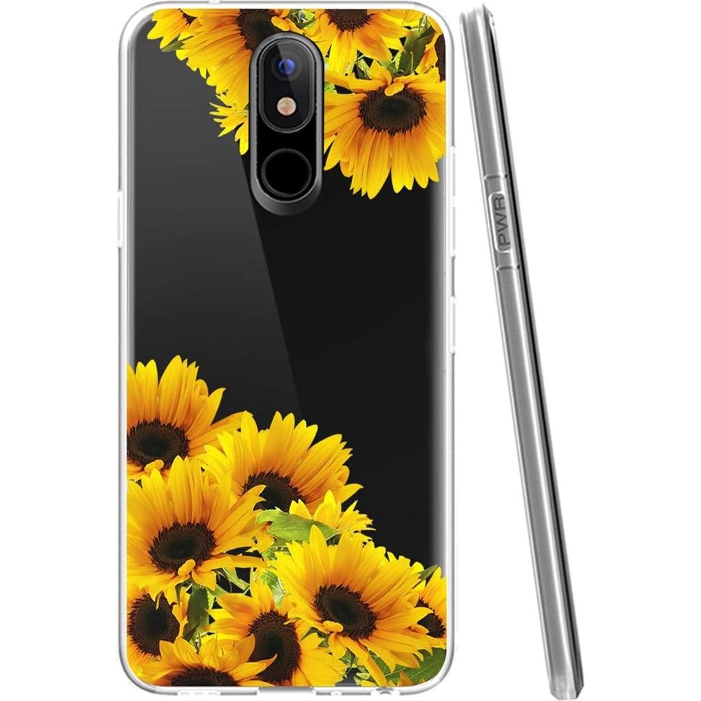 Funda TPU para LG Stylo 4/4 Plus/Q Stylus Girasol Suave