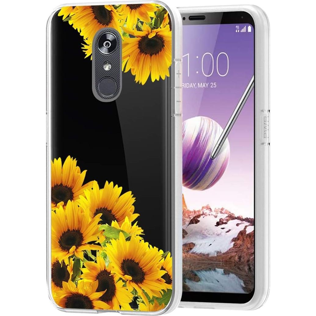 Funda TPU para LG Stylo 4/4 Plus/Q Stylus Girasol Suave
