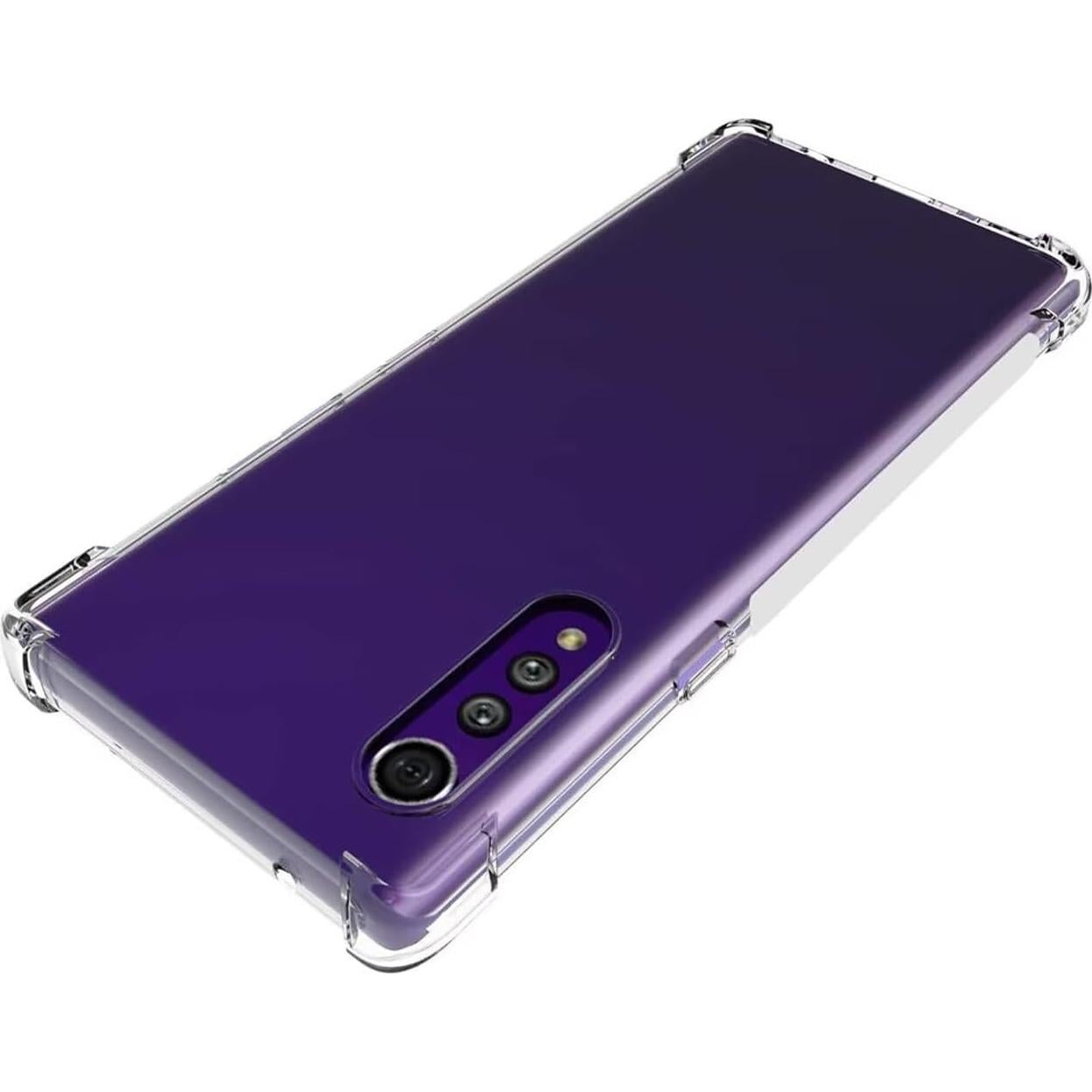 Funda Transparente para LG Velvet 5G - Bumper TPU Flexible