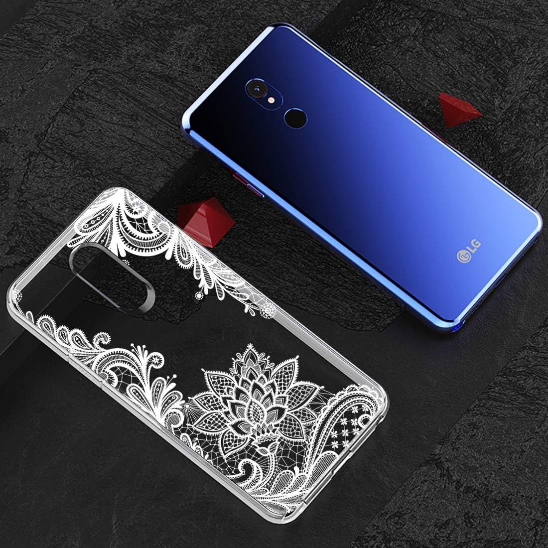 Funda Transparente Floral Sidande para LG Stylo 5 - TPU Delgado