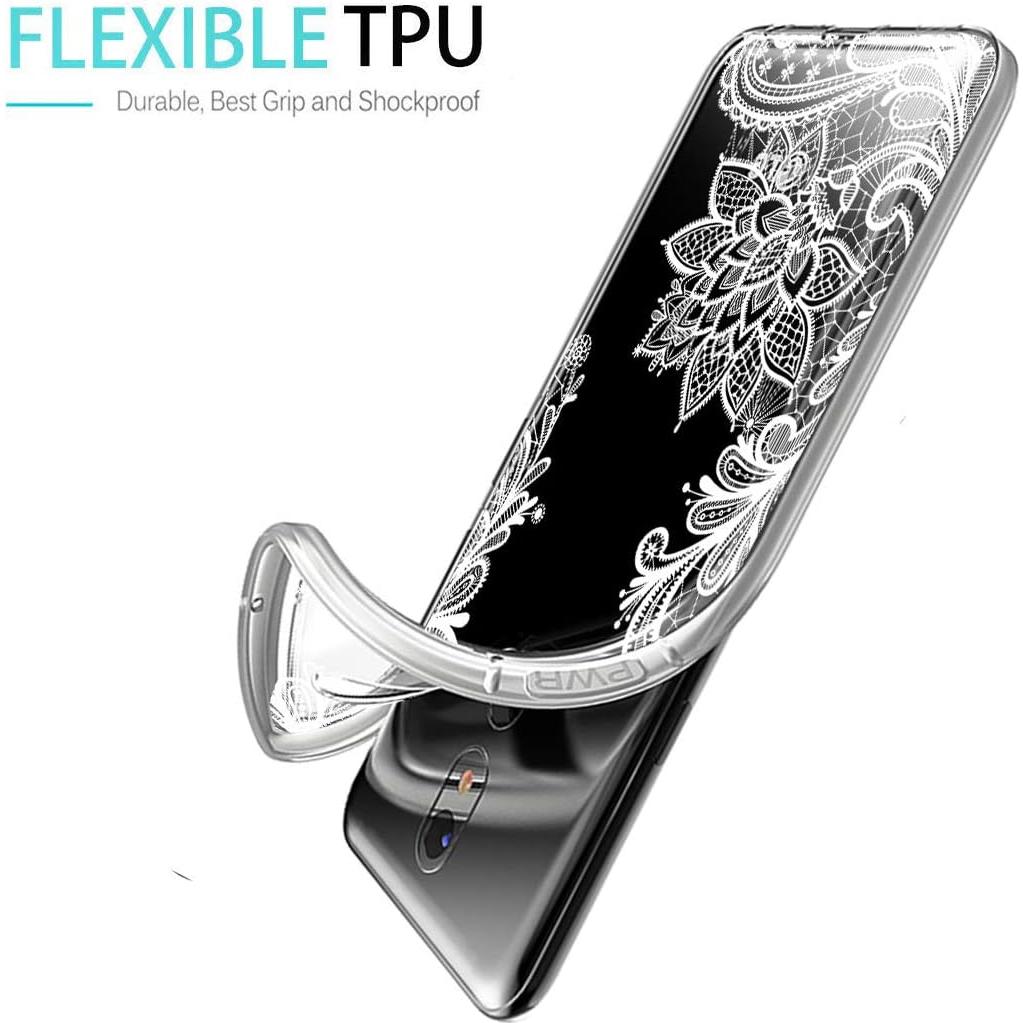 Funda Transparente Floral Sidande para LG Stylo 5 - TPU Delgado