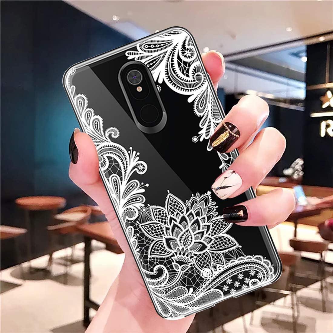 Funda Transparente Floral Sidande para LG Stylo 5 - TPU Delgado
