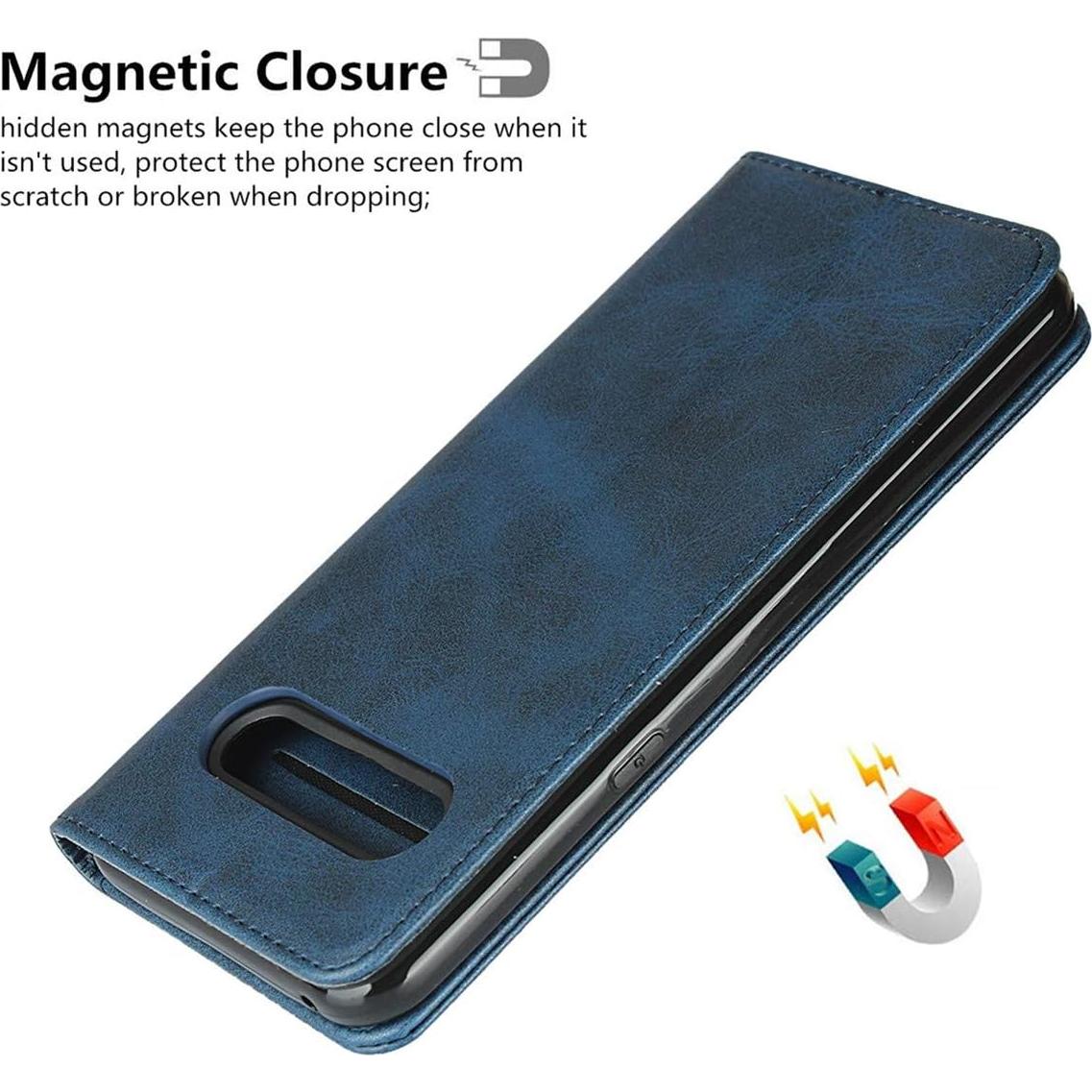 Funda iCoverCase para LG V60 ThinQ 5G - Cuero PU Magnético Azul