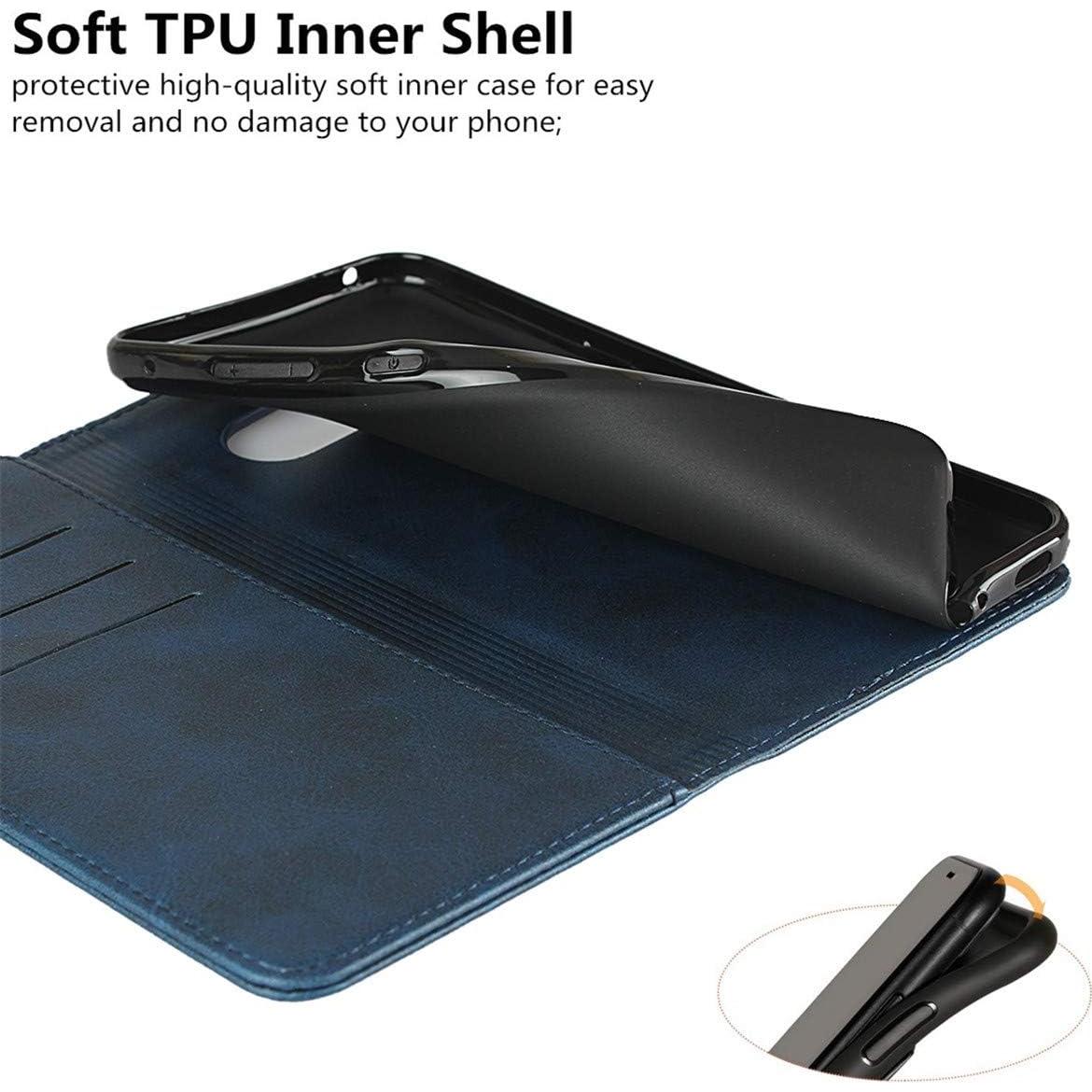 Funda iCoverCase para LG V60 ThinQ 5G - Cuero PU Magnético Azul