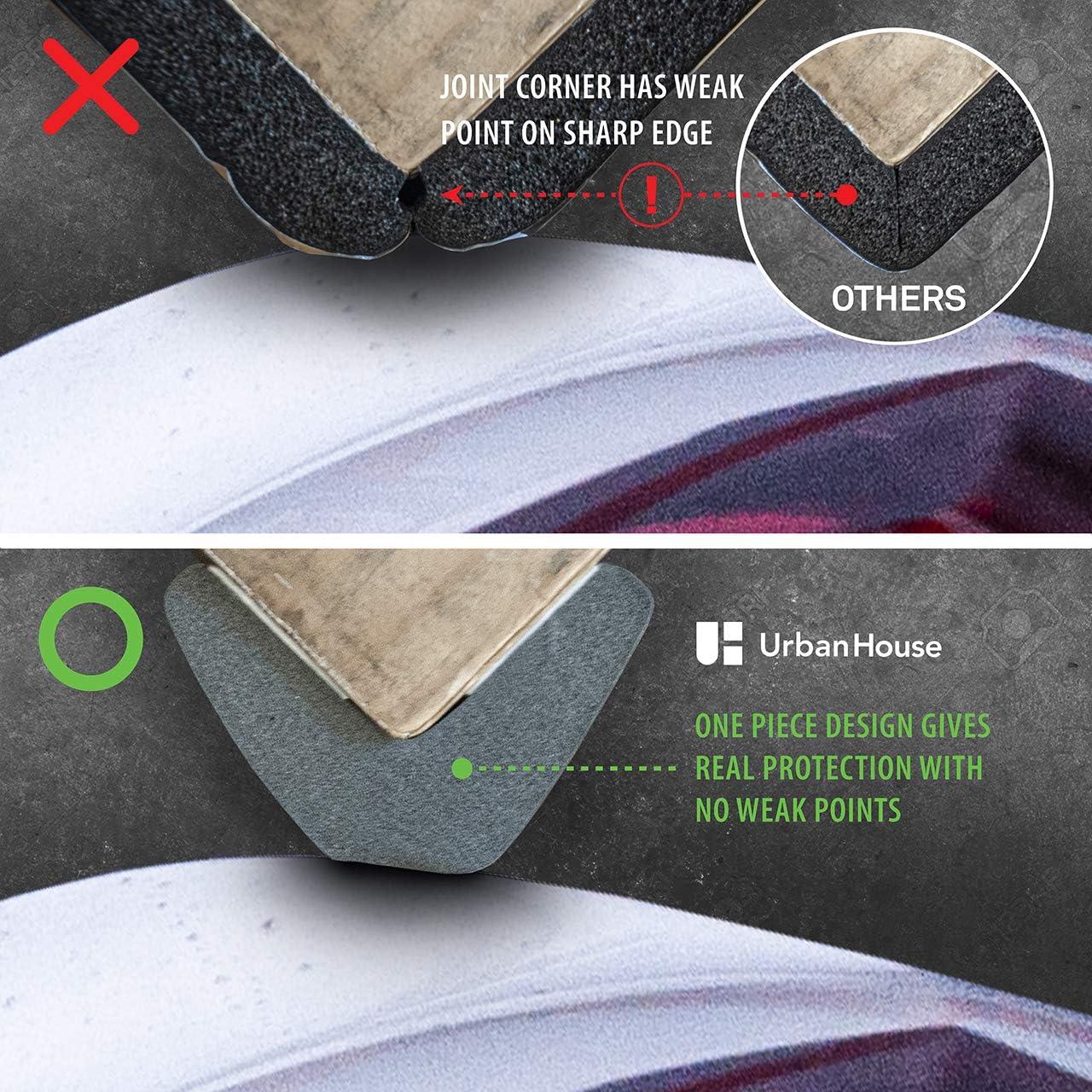 Protector de Esquinas Urbanhouse 61 cm Alta Densidad Gris