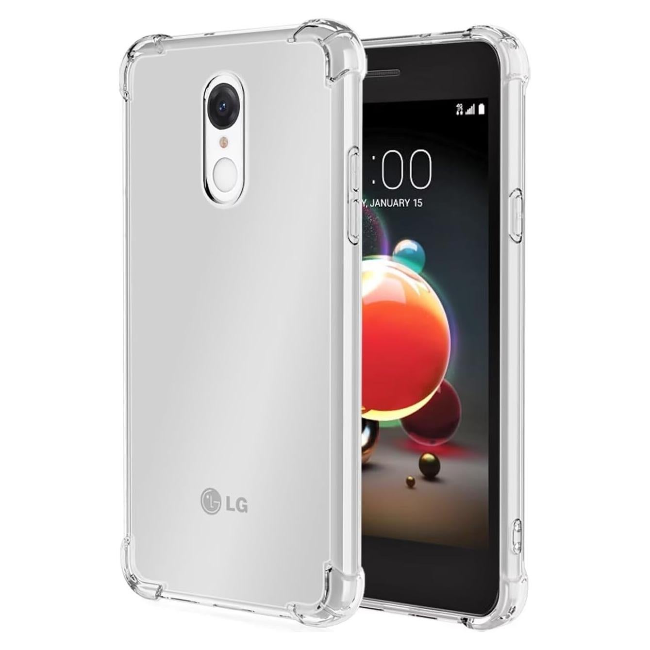 Funda de Silicona TPU Transparente para LG Aristo 2/3 Plus