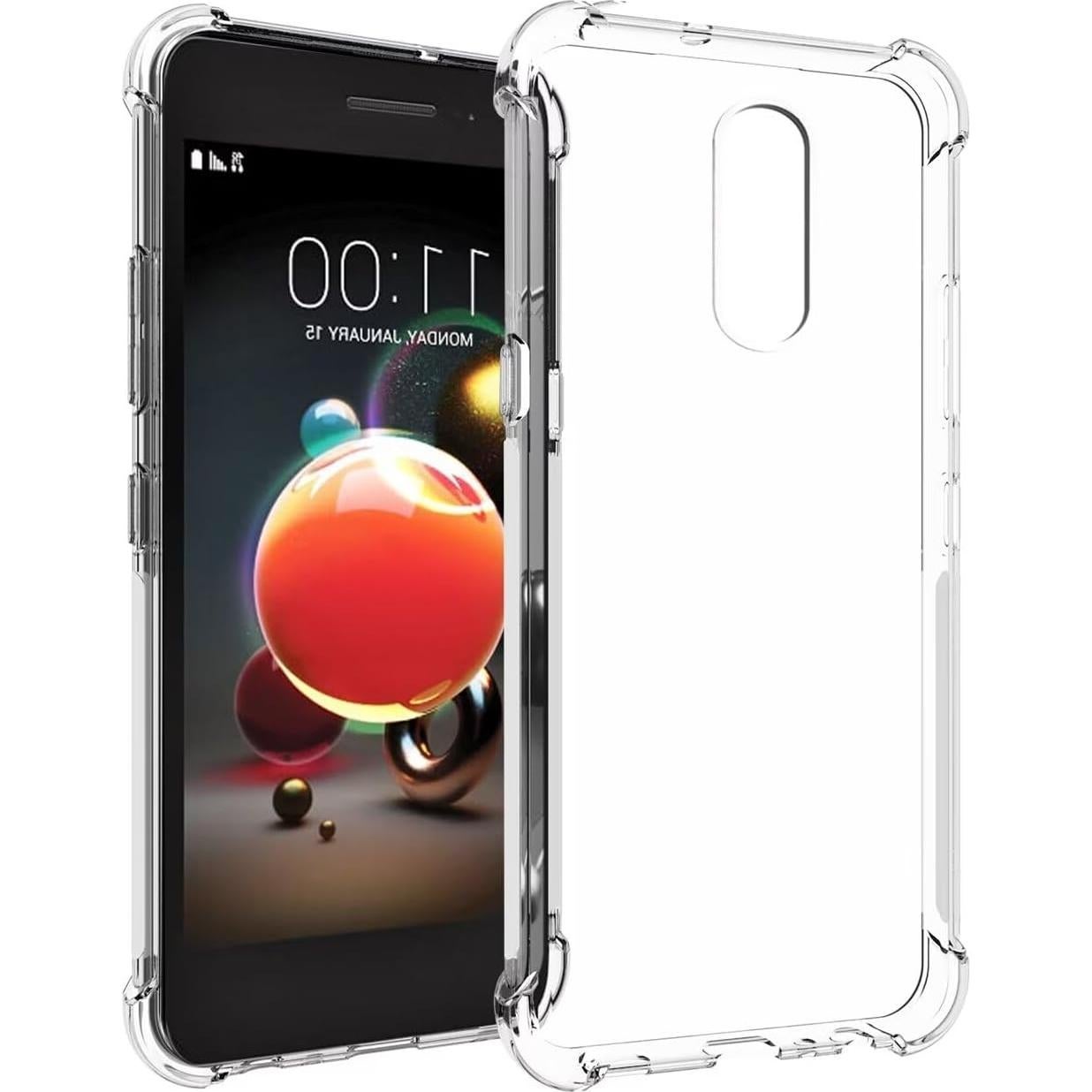 Funda de Silicona TPU Transparente para LG Aristo 2/3 Plus