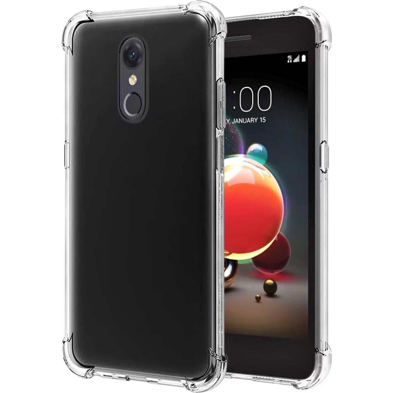 Funda de Silicona TPU Transparente para LG Aristo 2/3 Plus