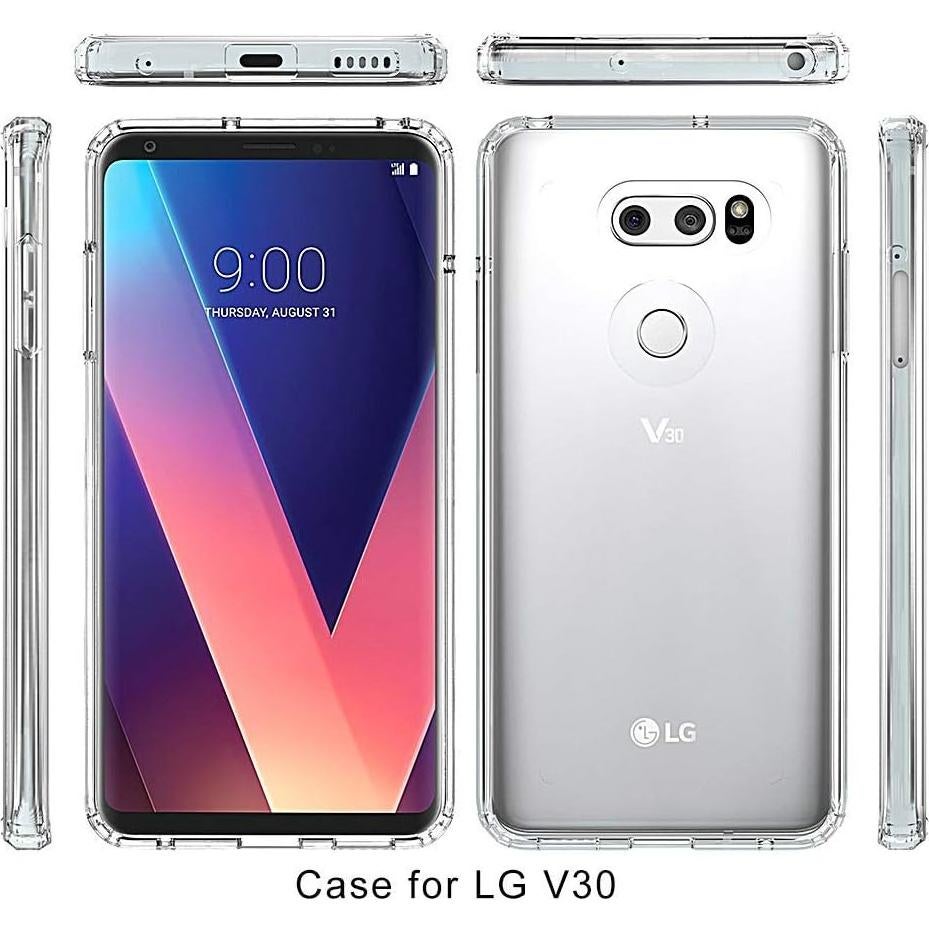 Funda Transparente Vultic para LG V30 TPU Antigolpes