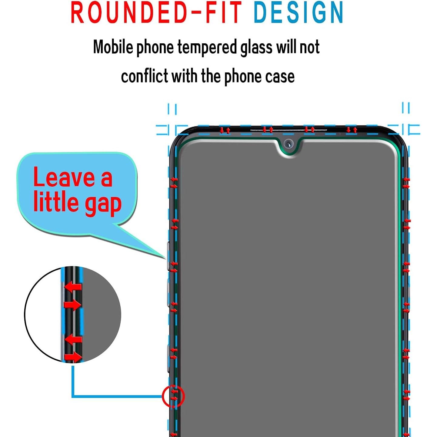 Protector de Pantalla Slanku para LG K51 Vidrio Templado 9H