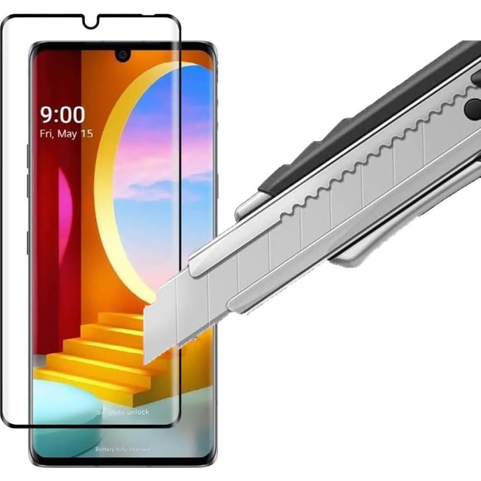 Protector de Pantalla de Vidrio Templado UPONEW para LG Velvet G9