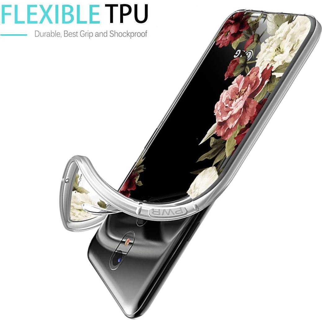 Funda TPU Floral para LG Aristo 4 Plus y K30 2019 - Delgada