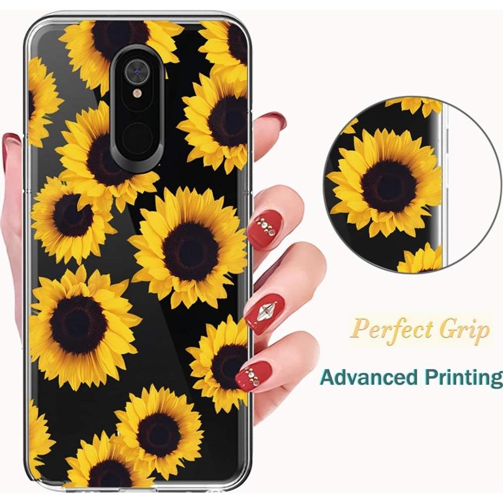 Funda transparente TPU para LG Stylo 5/5X/5 Plus/5V - Girasol
