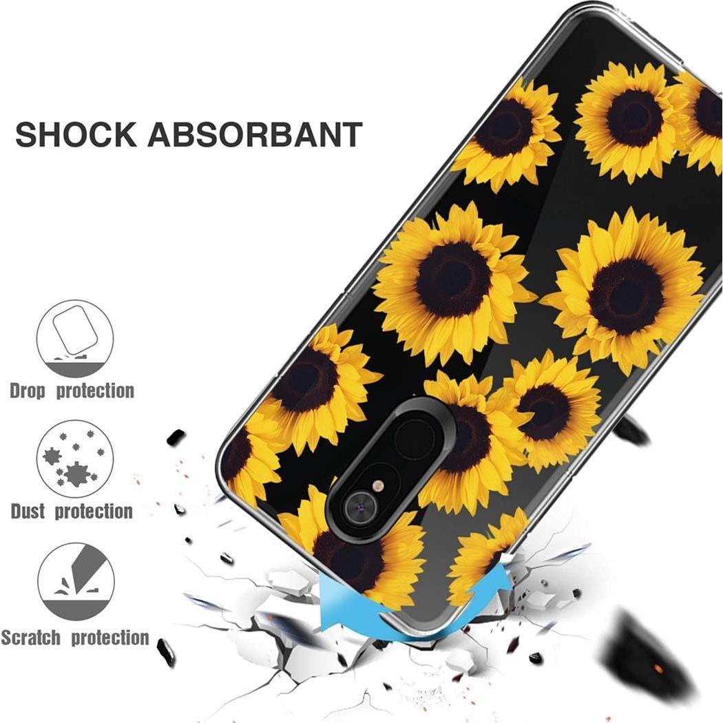 Funda transparente TPU para LG Stylo 5/5X/5 Plus/5V - Girasol