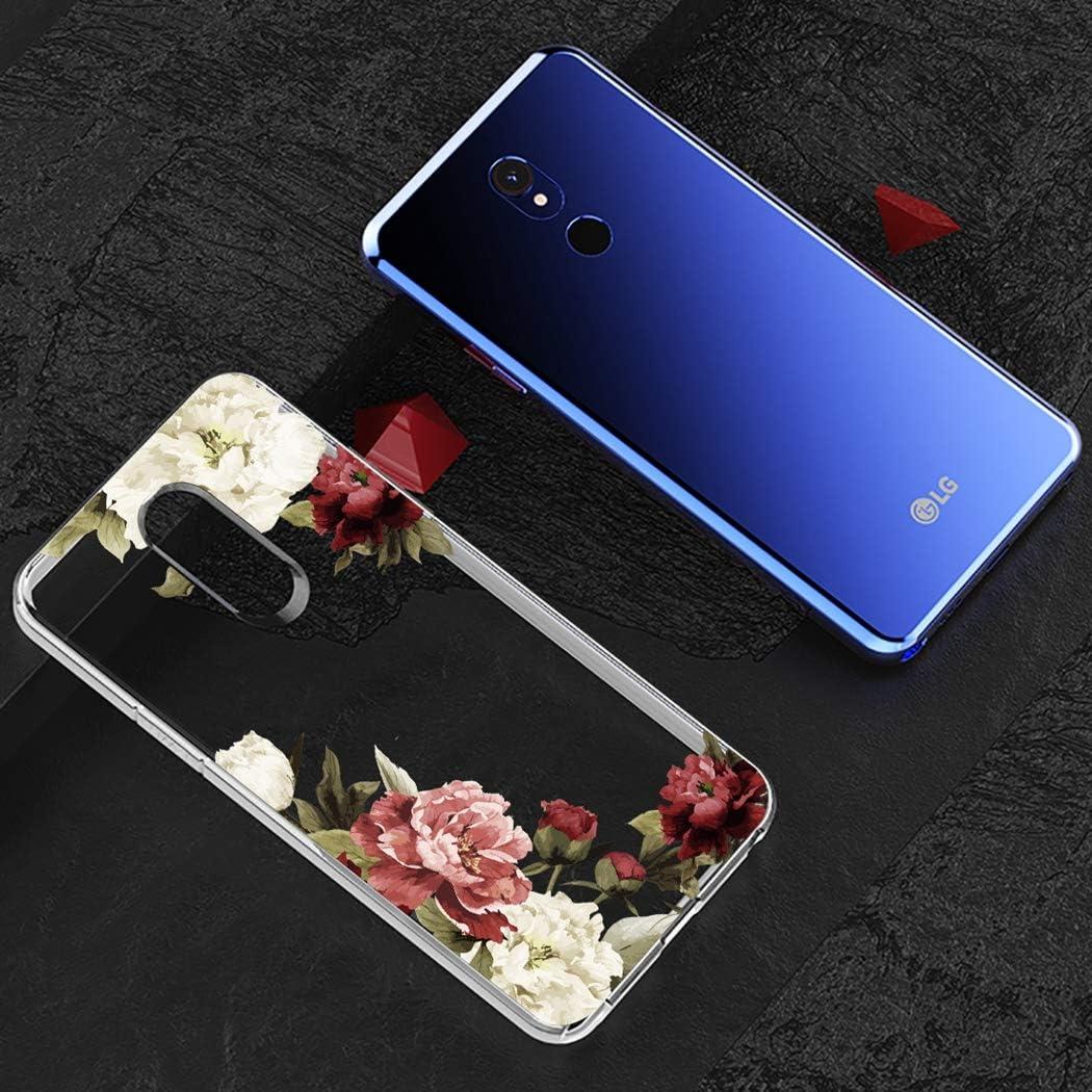 Funda transparente TPU para LG Stylo 5/5X/5 Plus/5V - Flor