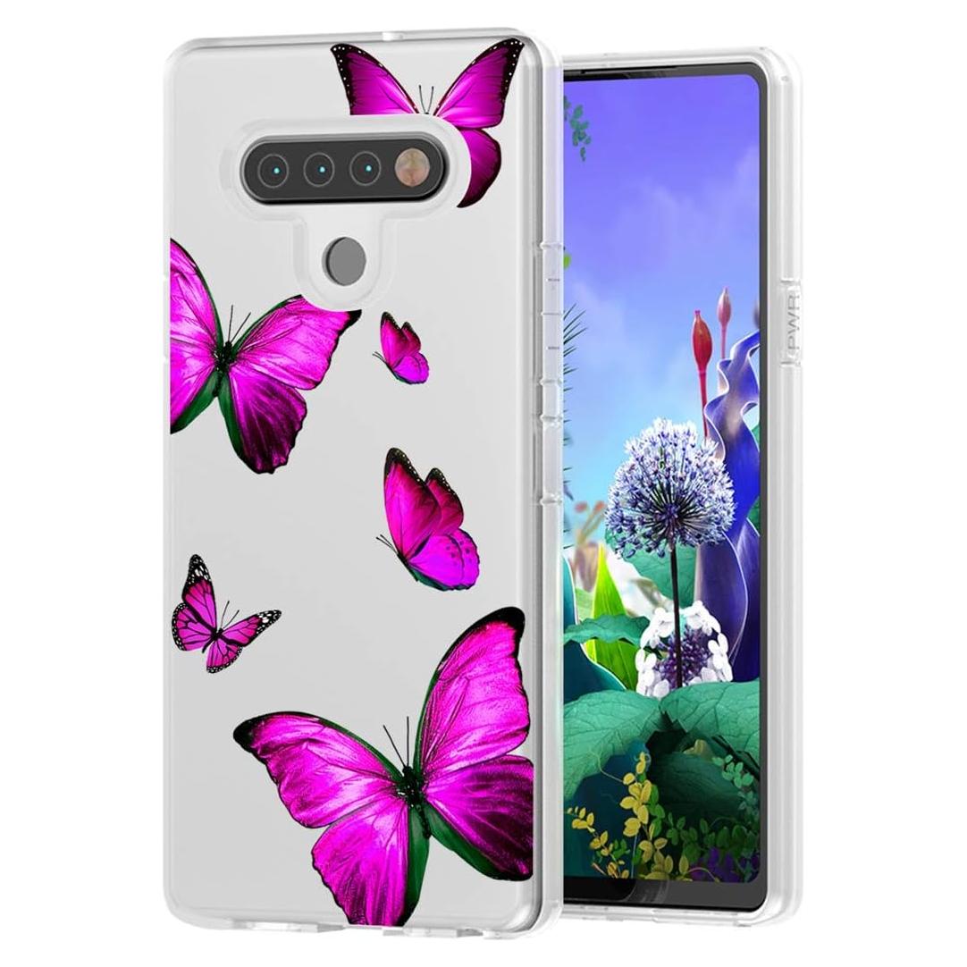 Funda Bumper Transparente TPU Rosa para LG Stylo 6 - Zoeirc