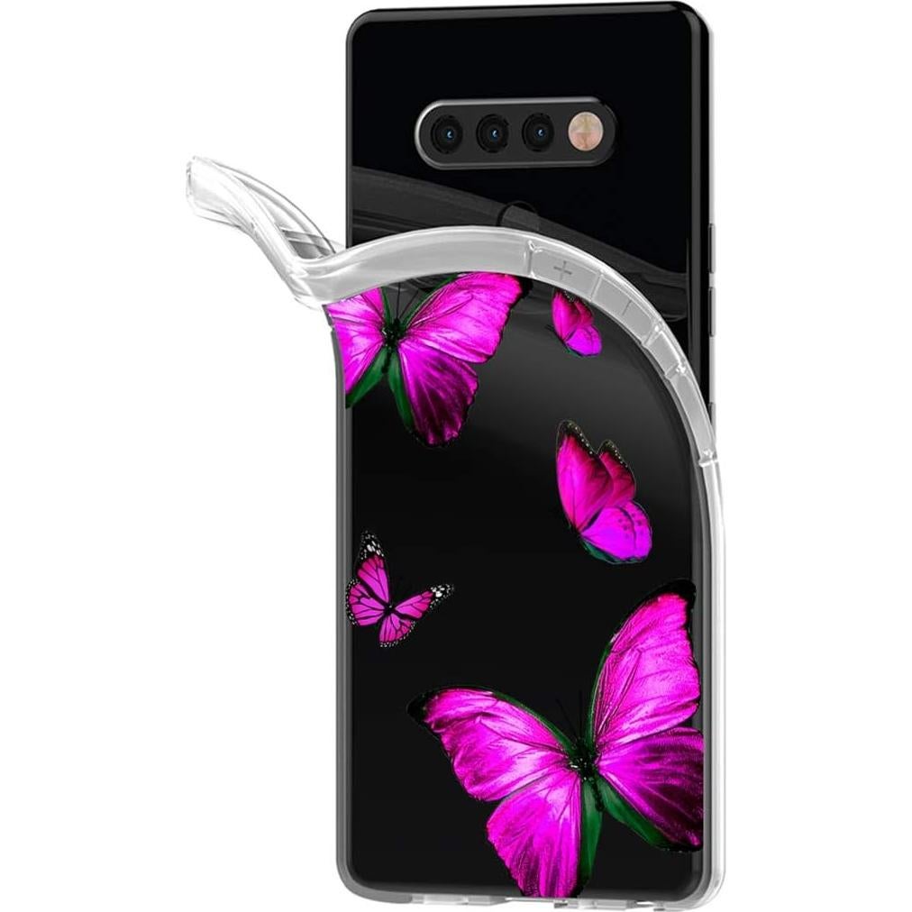 Funda Bumper Transparente TPU Rosa para LG Stylo 6 - Zoeirc