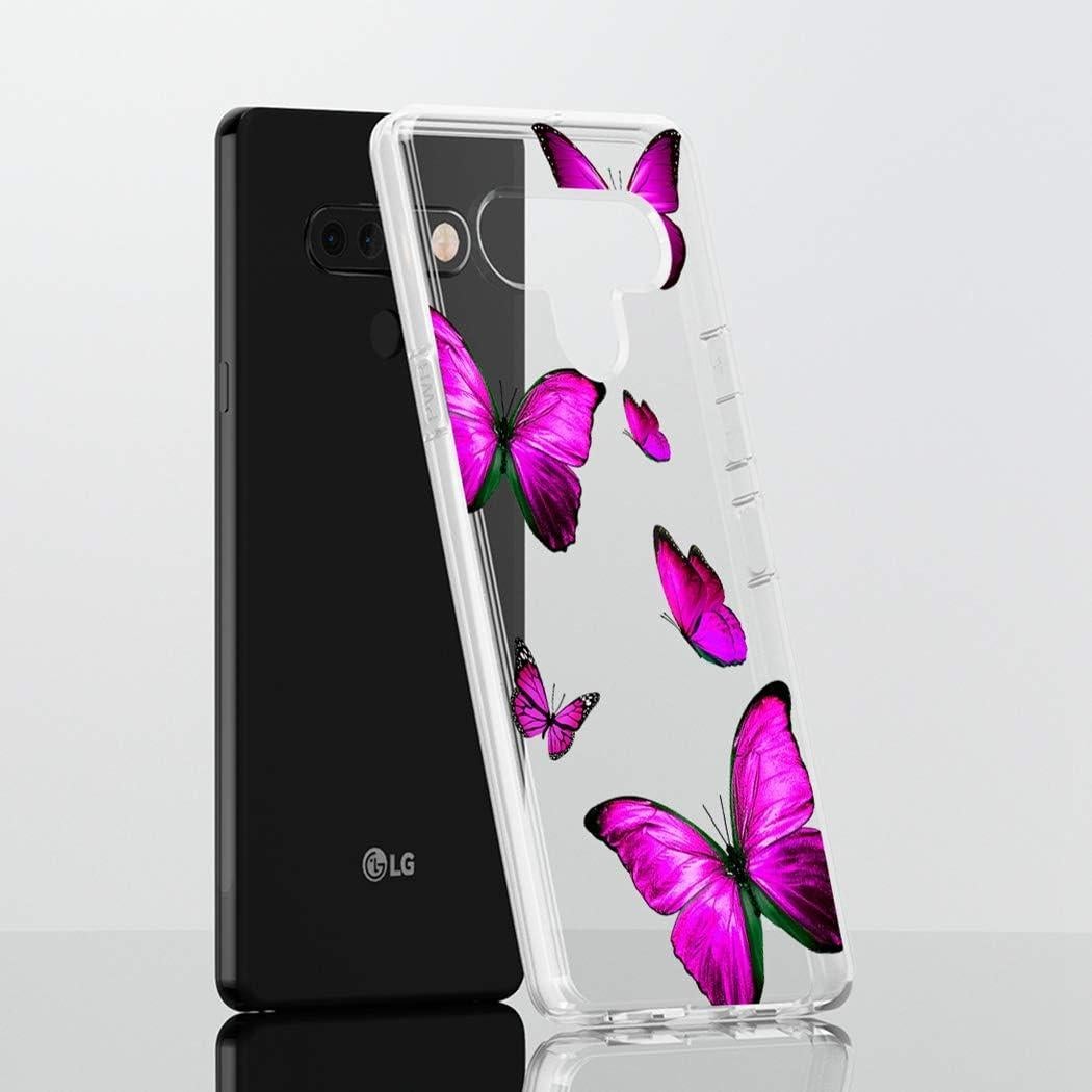 Funda Bumper Transparente TPU Rosa para LG Stylo 6 - Zoeirc